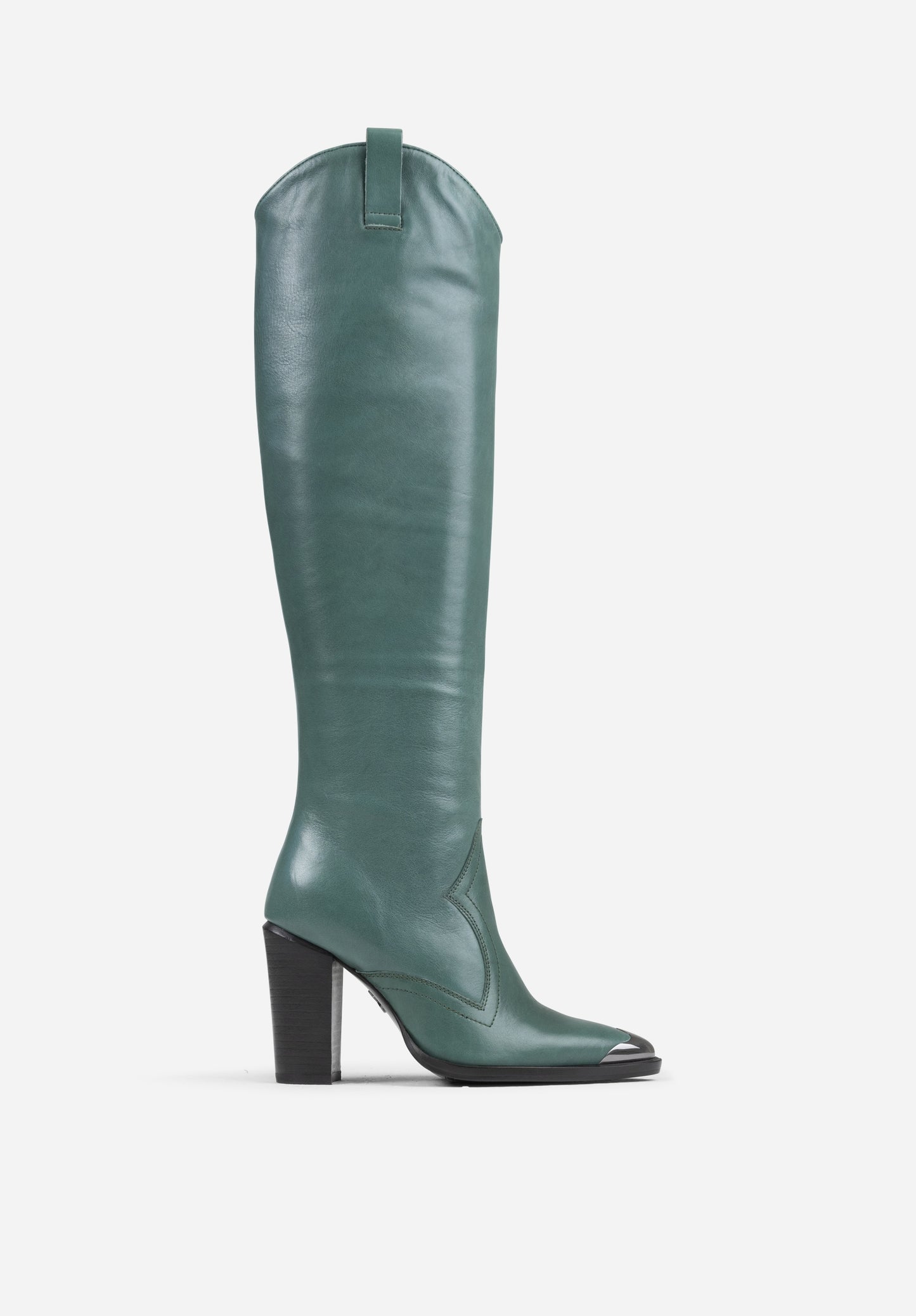 High Boot New-Americana | emerald green