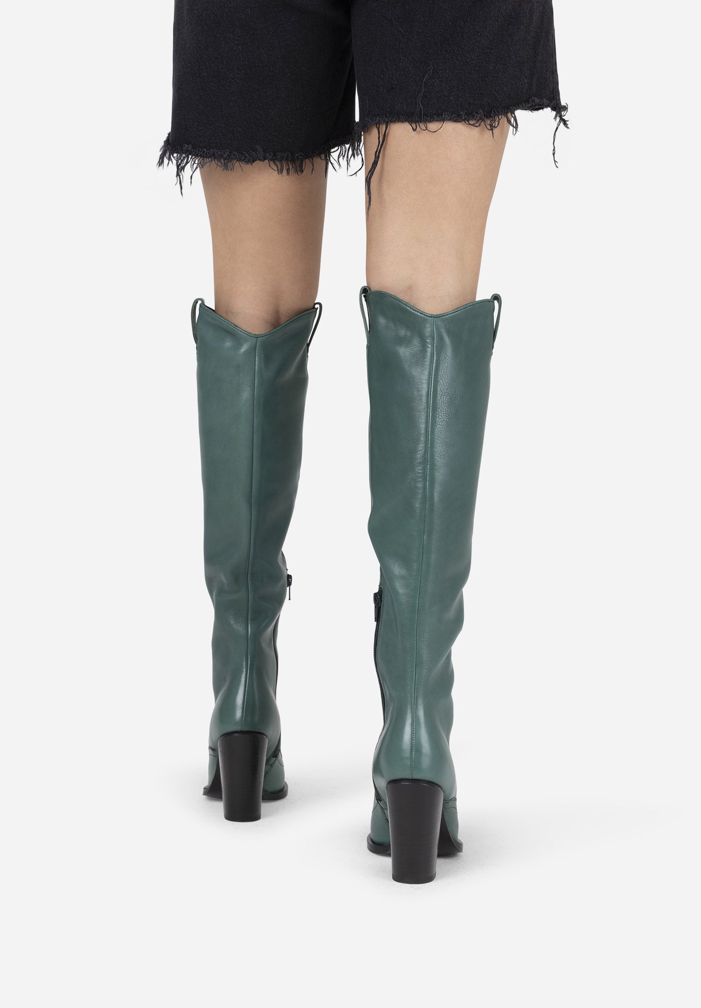 High Boot New-Americana | emerald green