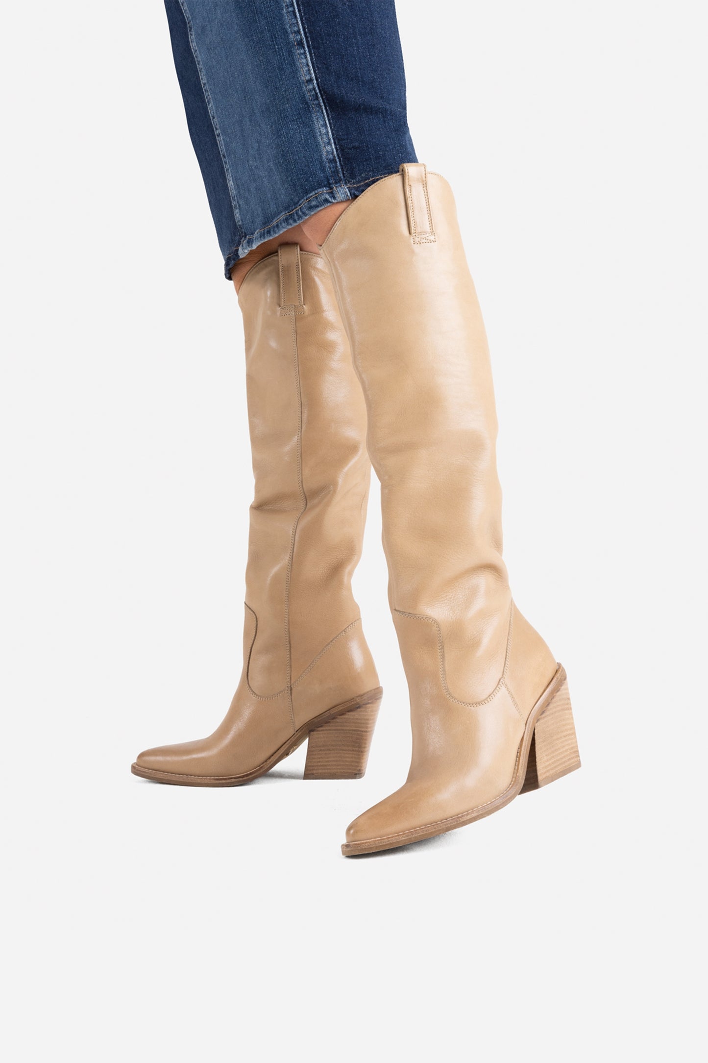 Stiefel New-Kole | dark camel