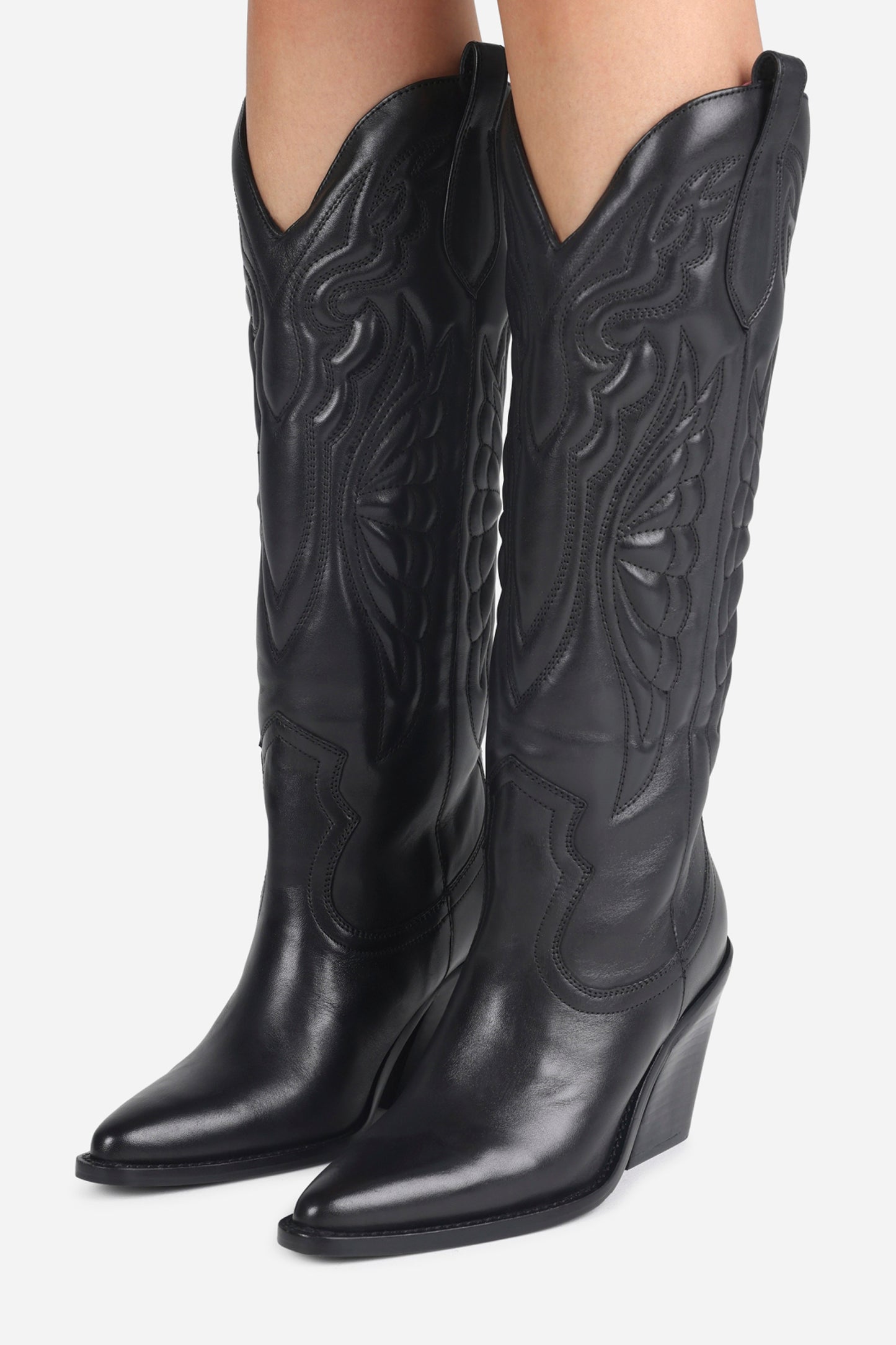 Western High Boot New-Kole | black