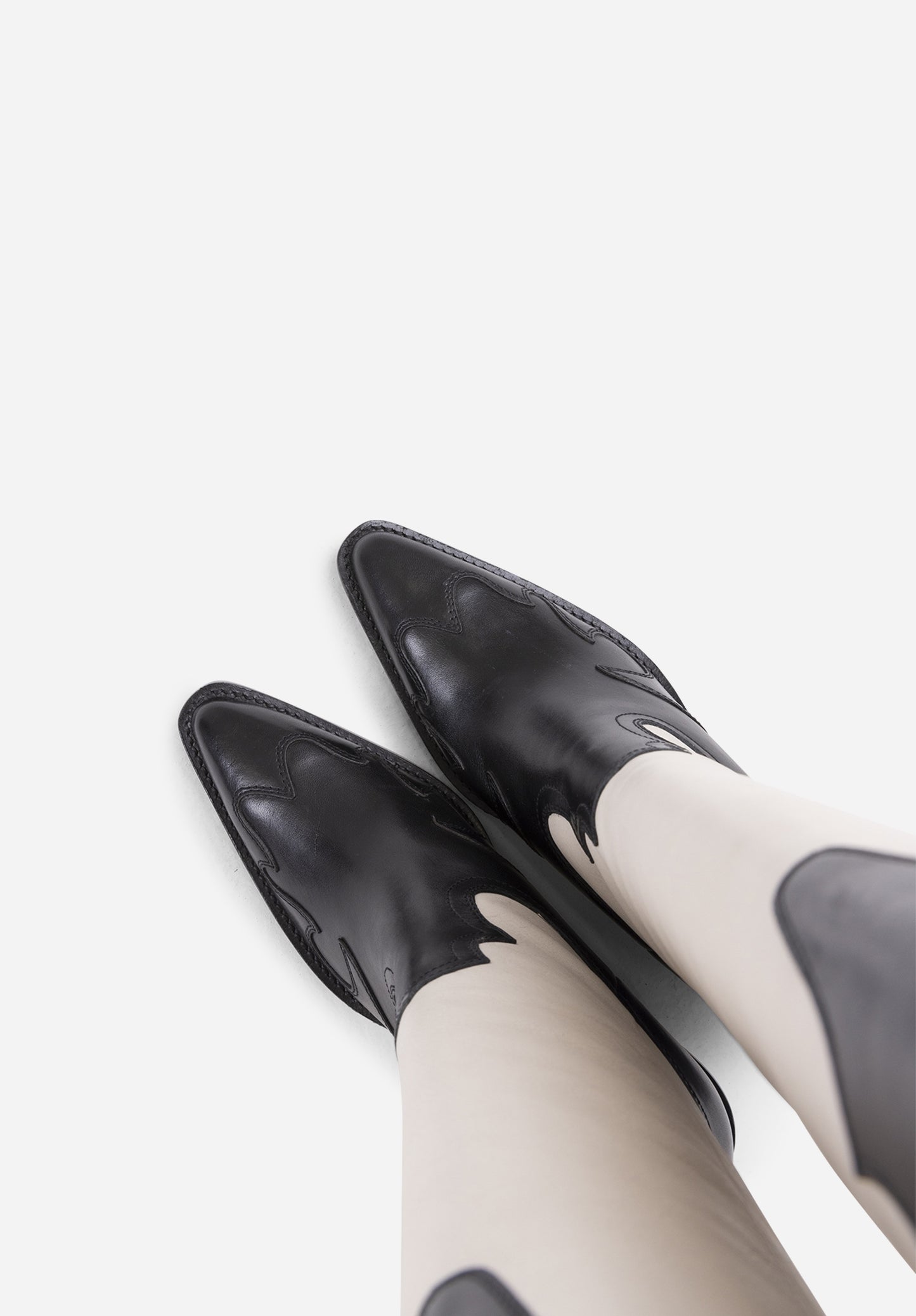 Stiefel New-Kole | black/off white