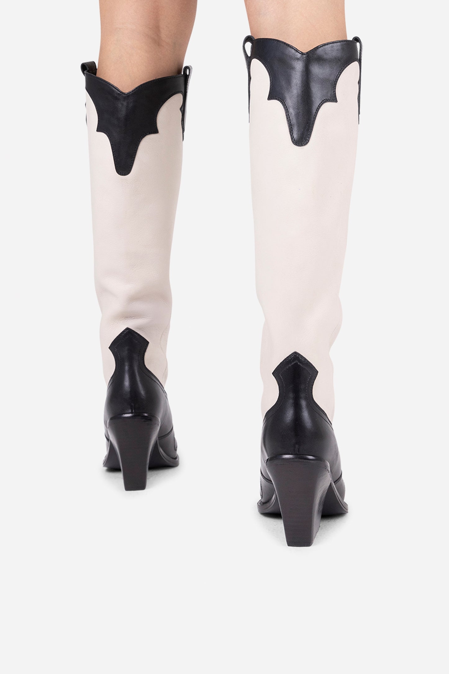 Stiefel New-Kole | black/off white