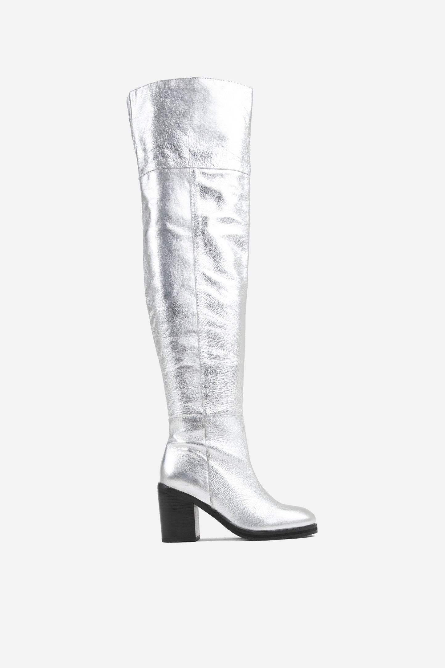 Stiefelette New-Patt | black/silver