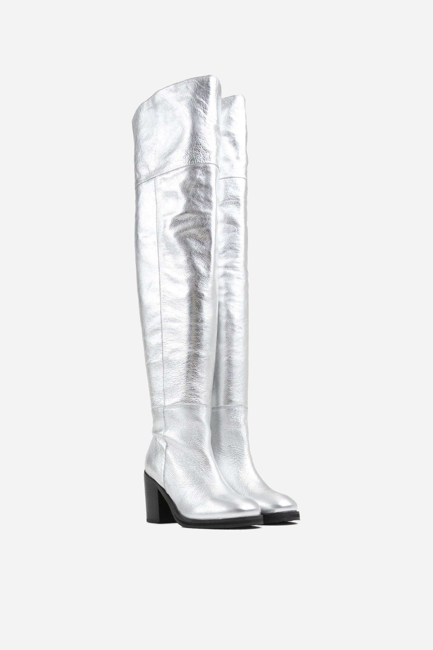 Stiefelette New-Patt | black/silver