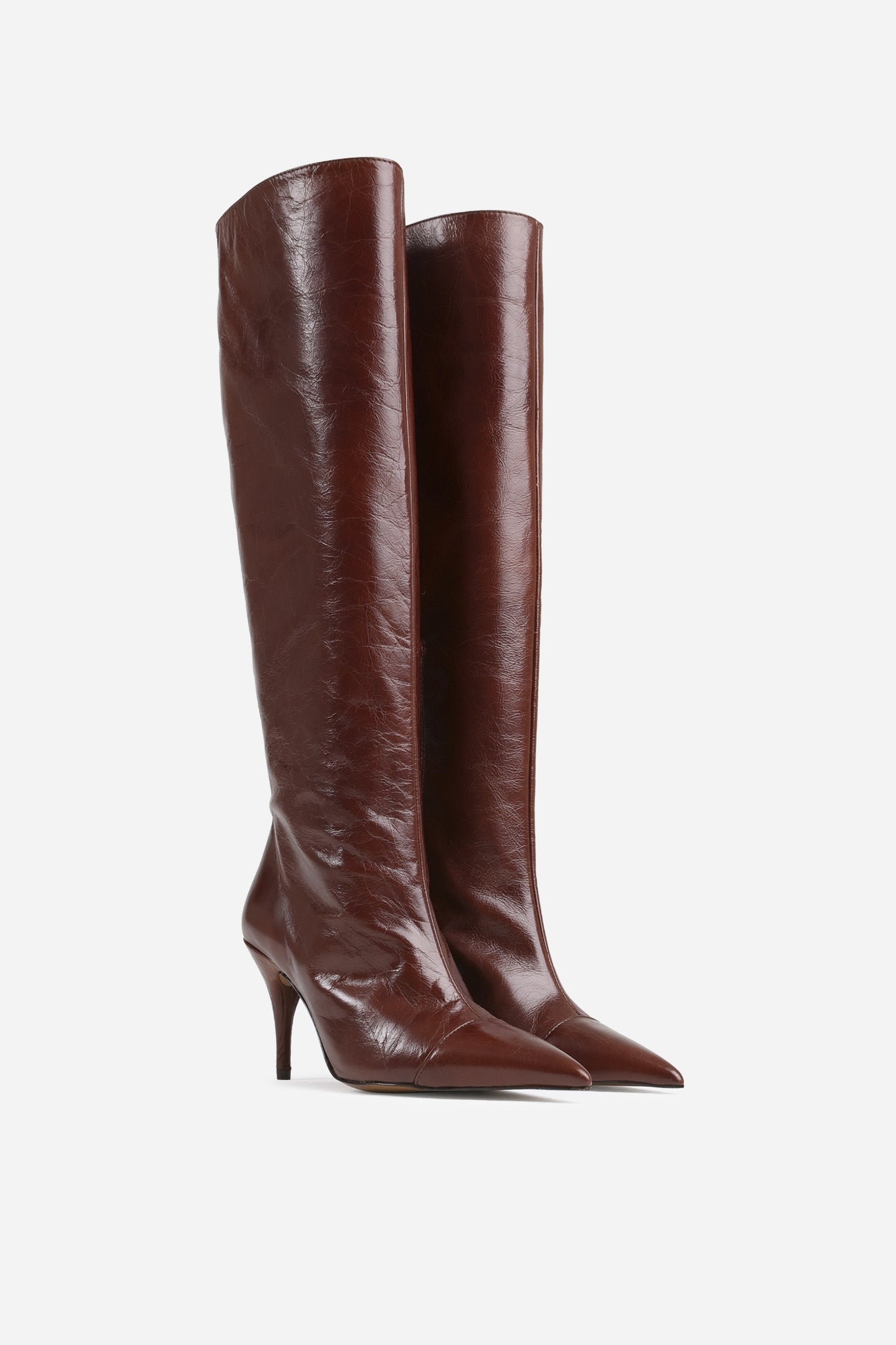 High Boot Aly-cia | chestnut