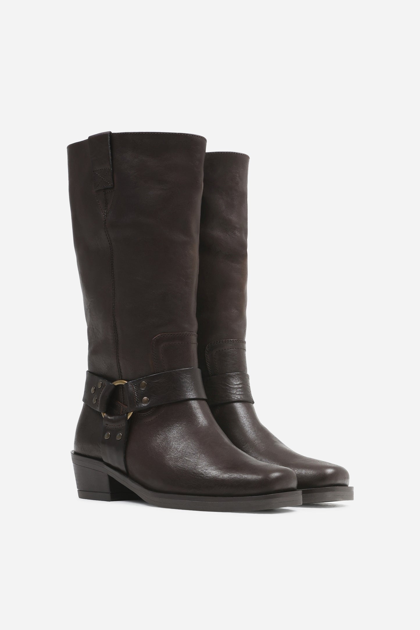 High Boot Trig-ger | dark brown