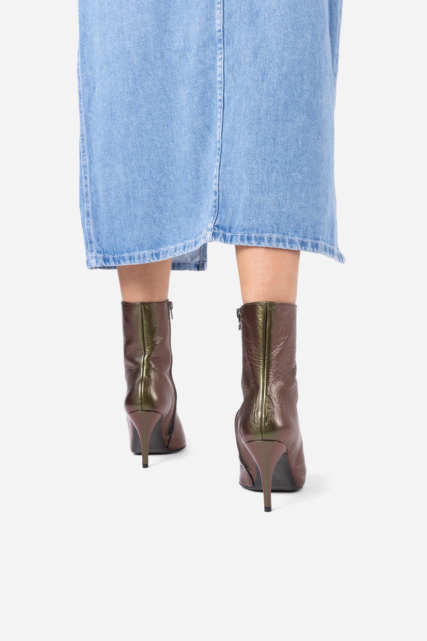 Ankle Boot Aly-cia | lime/bronze
