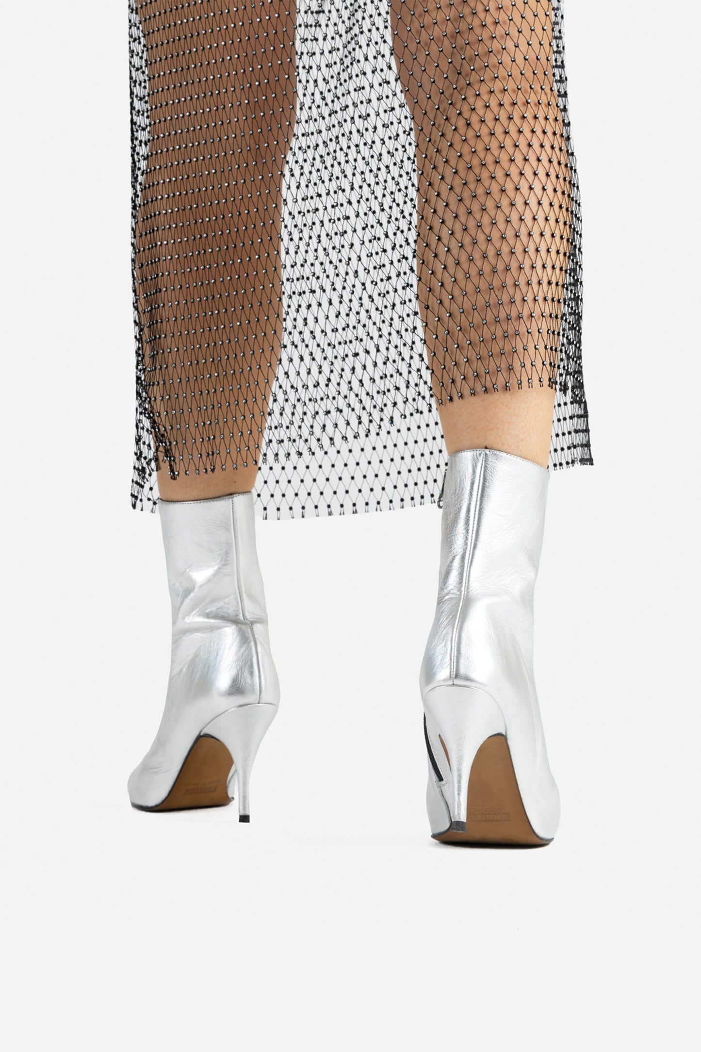 Stiefelette Aly-cia | silver