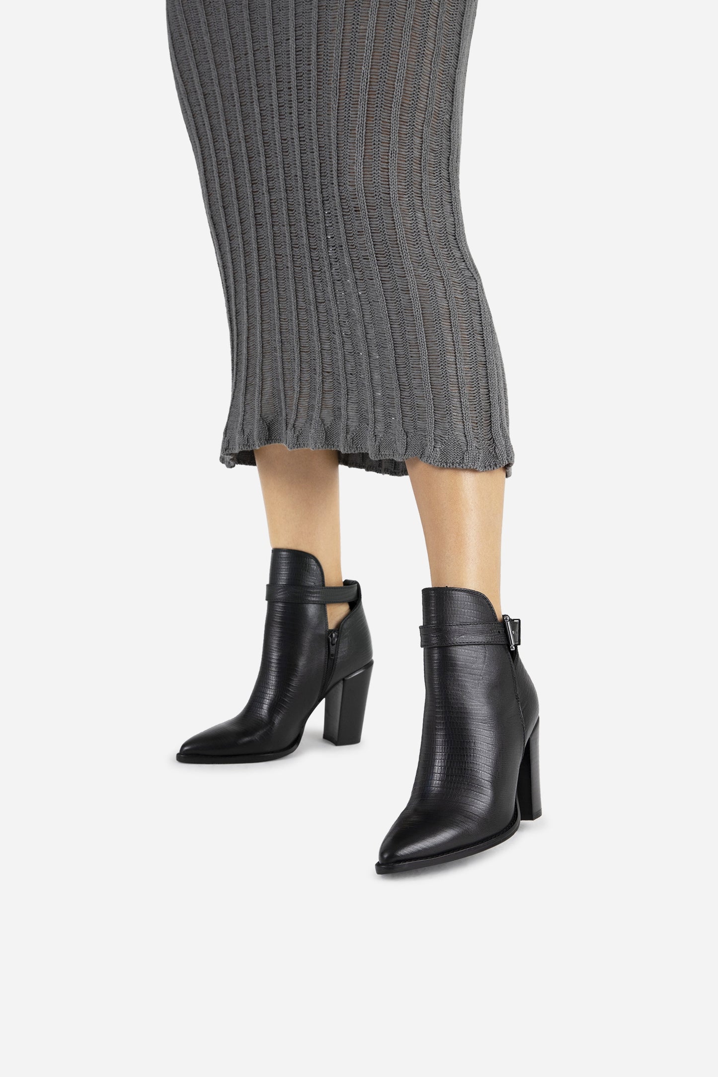 Enkellaars New-Americana | black