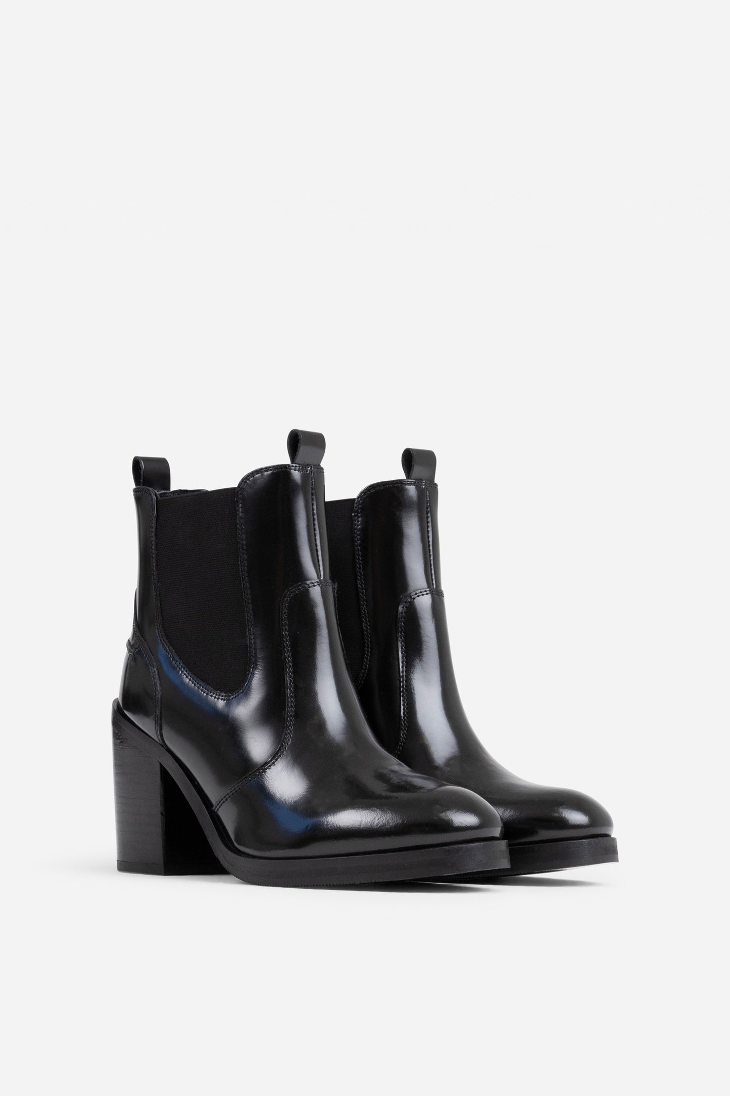 Enkellaars New-Patt | black