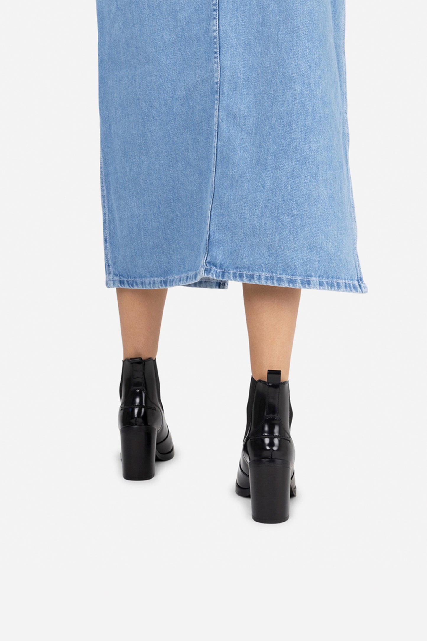 Enkellaars New-Patt | black