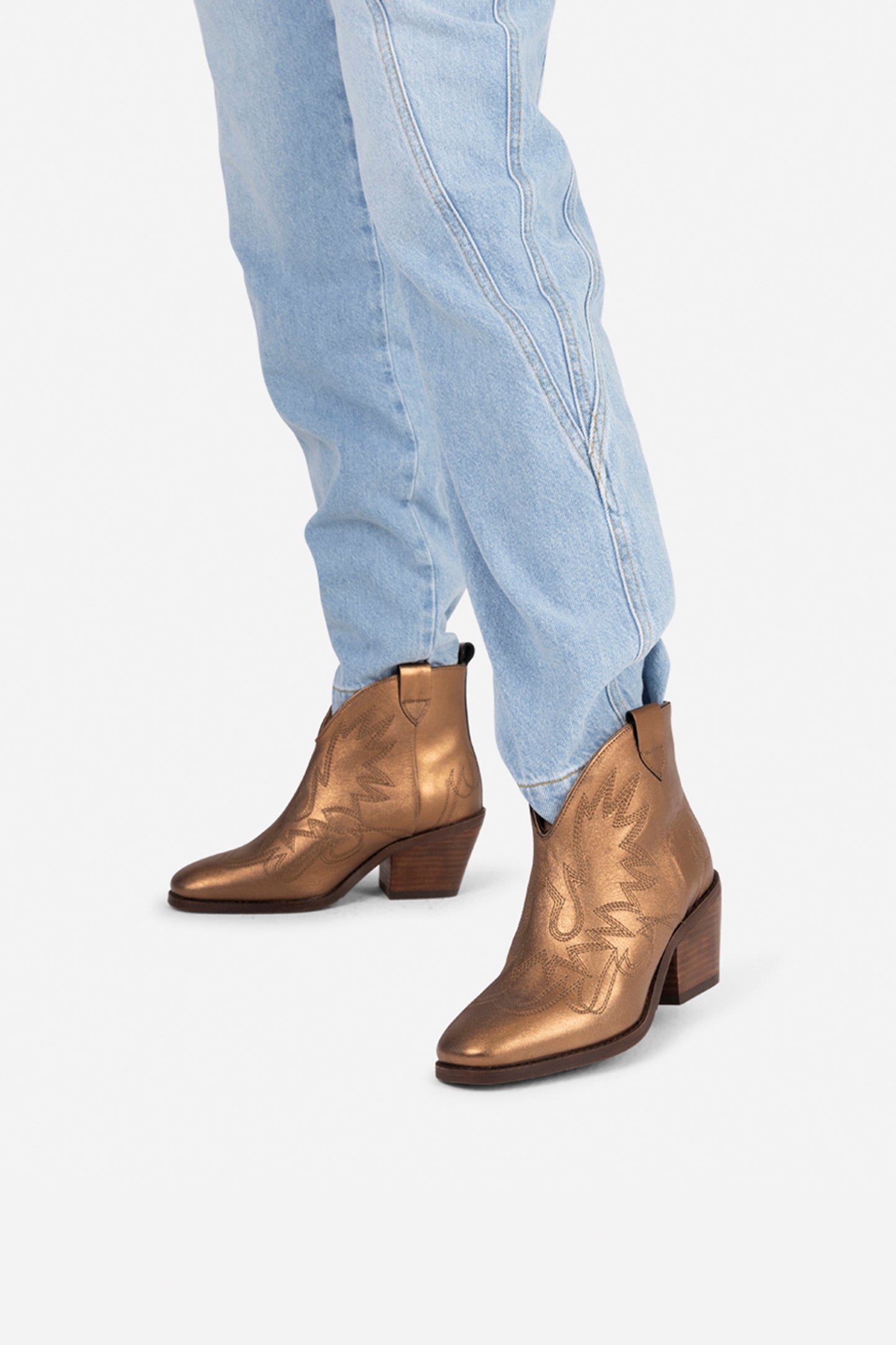 Enkellaars La-titude | bronze