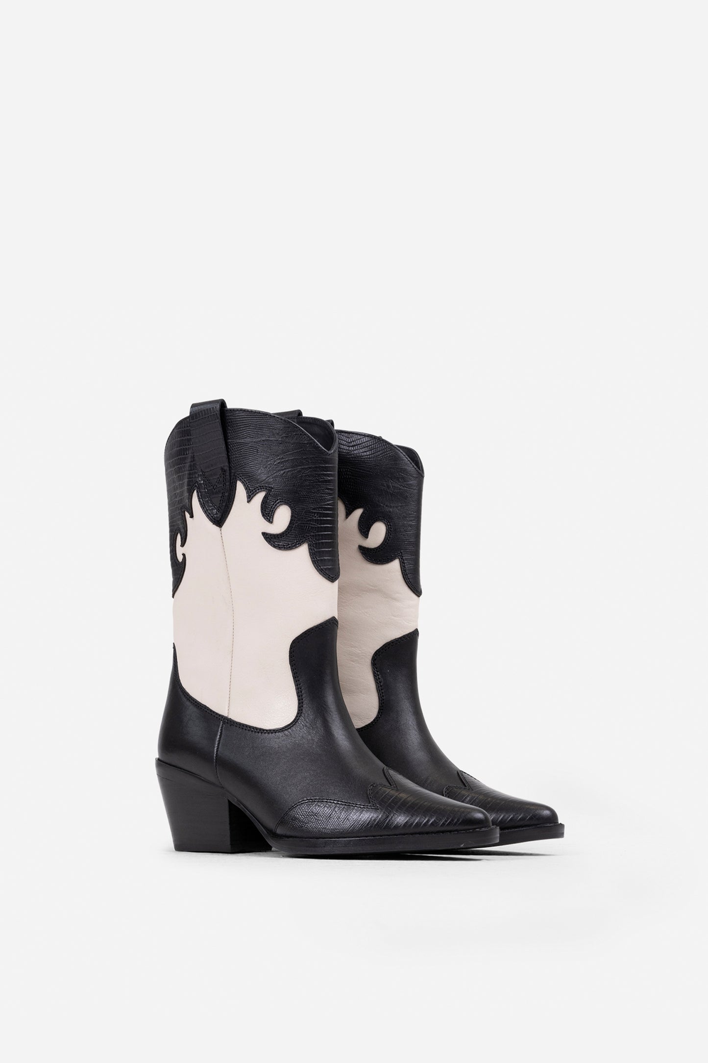 Enkellaars Jukeson | black/off white