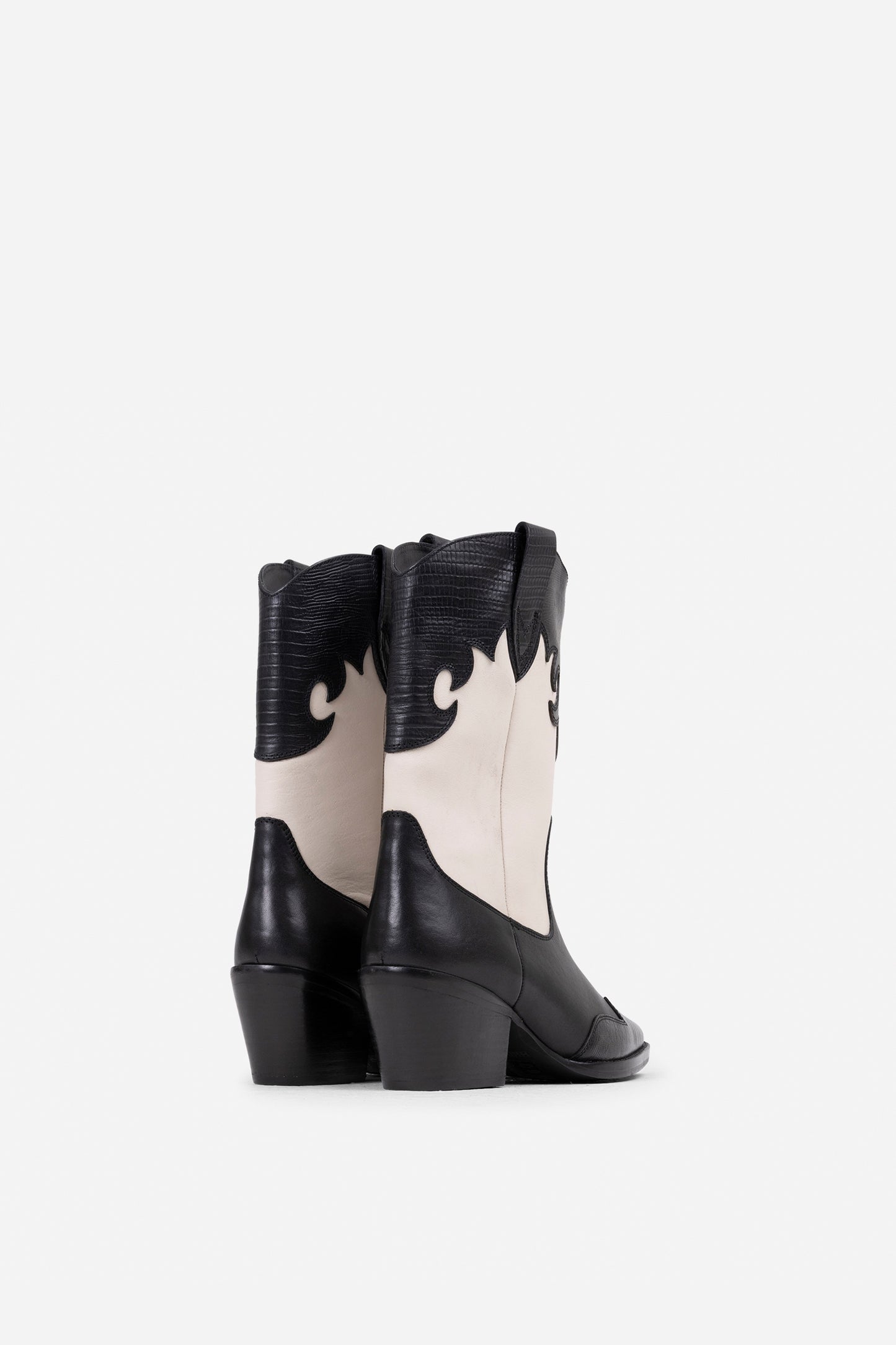 Enkellaars Jukeson | black/off white