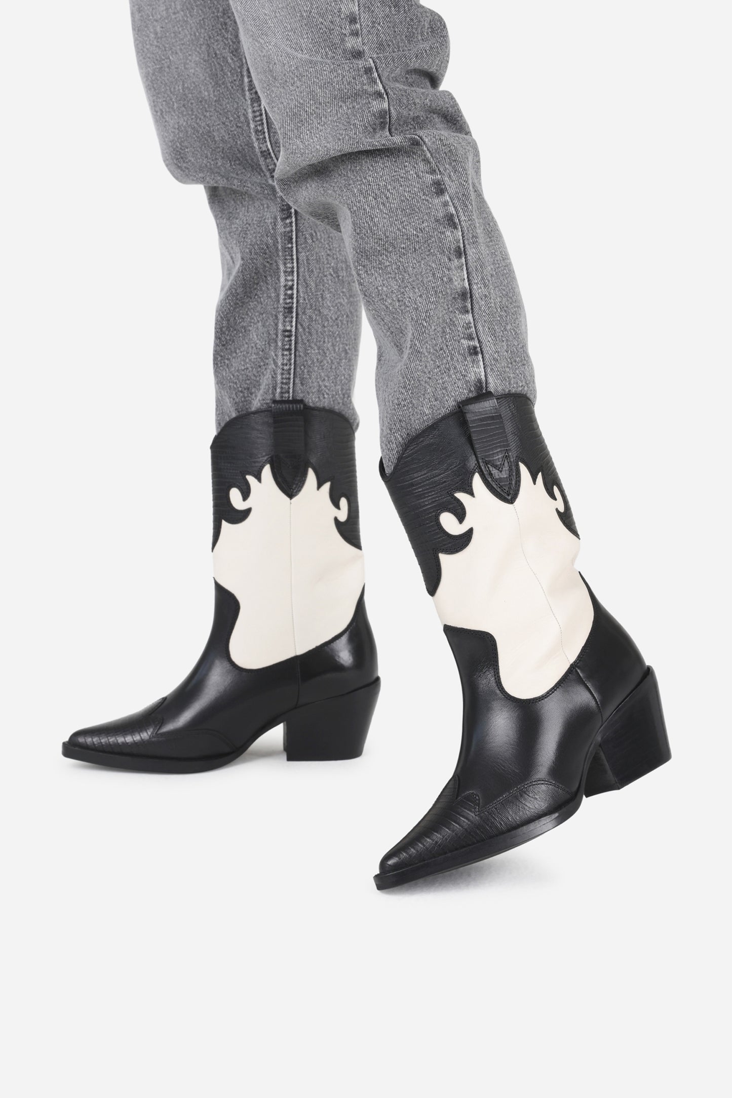Ankle Boot Jukeson | black/off white