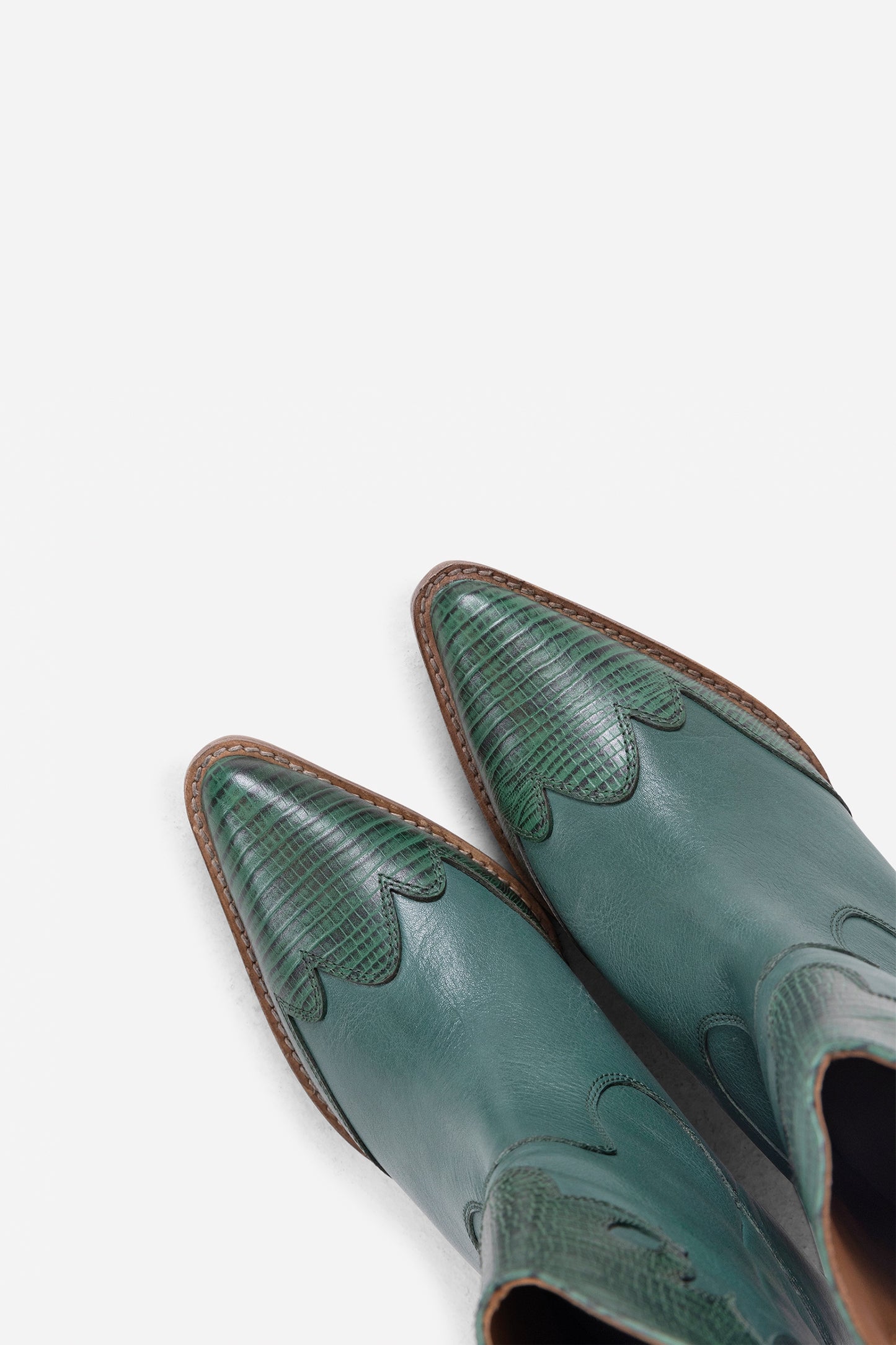 Enkellaars Jukeson | emerald green