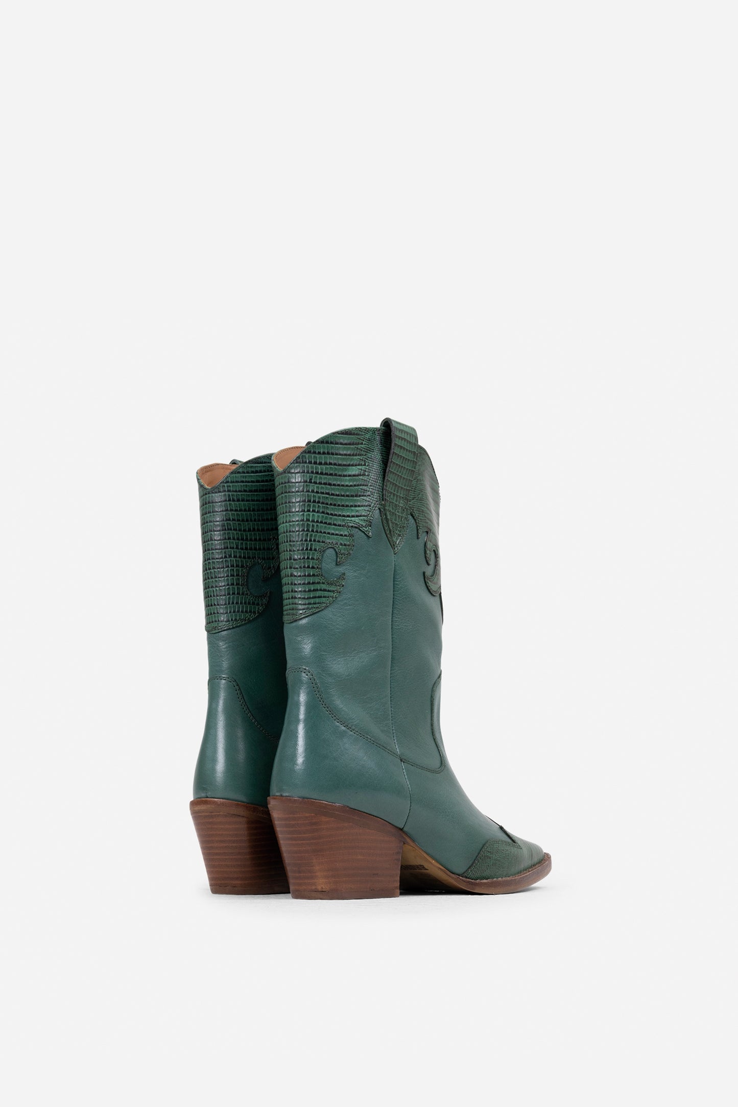 Enkellaars Jukeson | emerald green