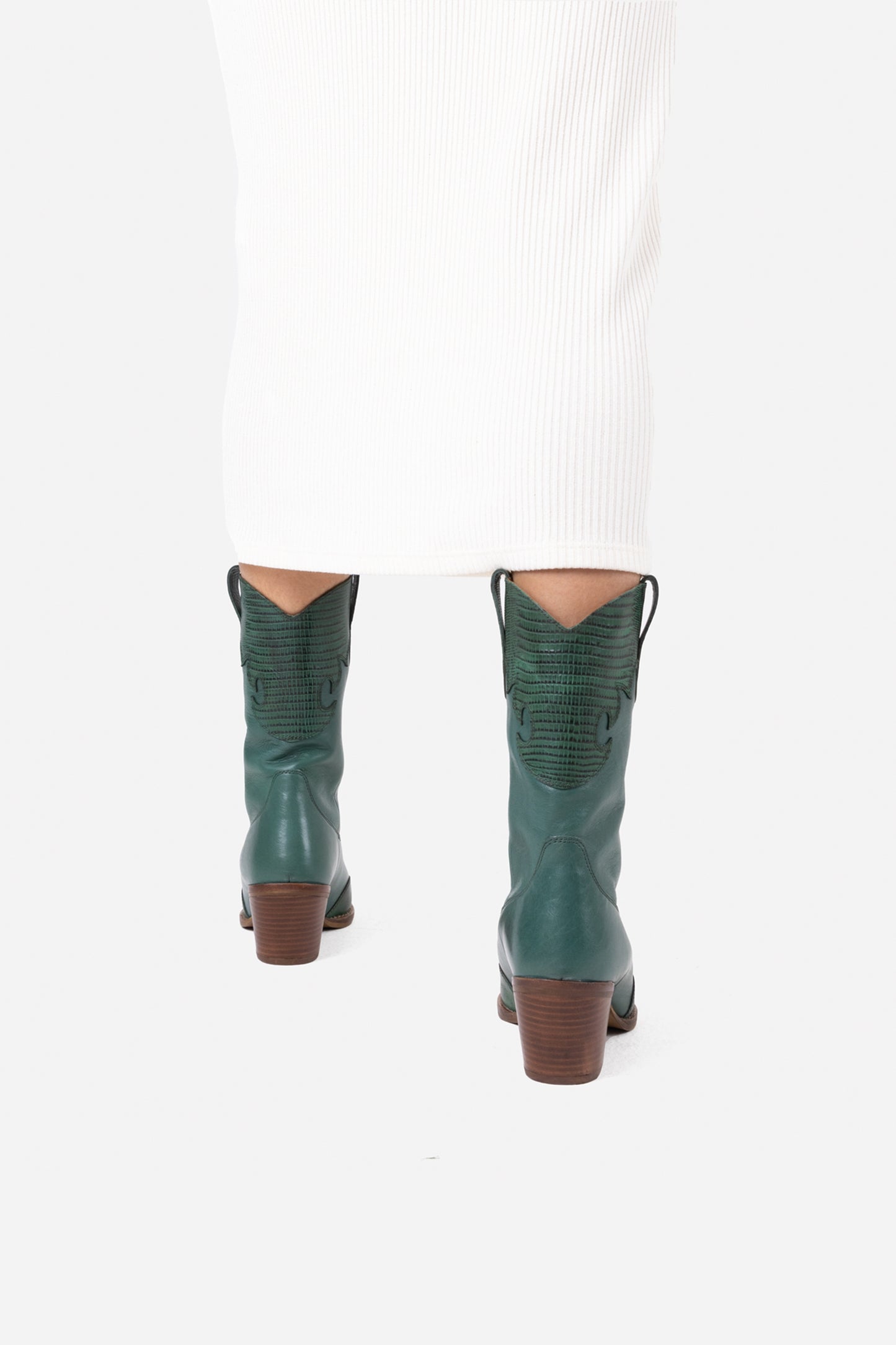 Enkellaars Jukeson | emerald green