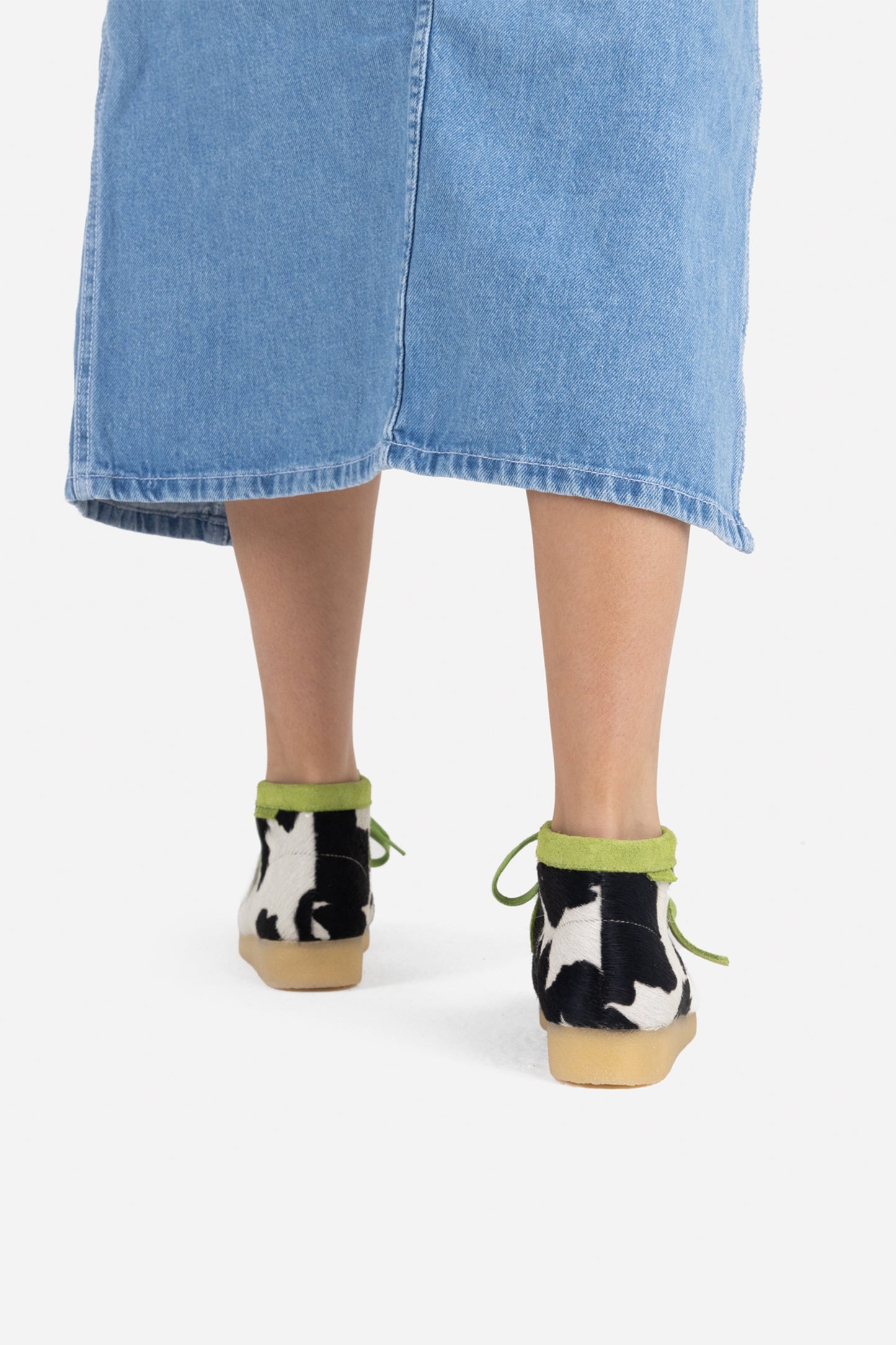 Low Shoe Wonde-ry | off white/black/lime