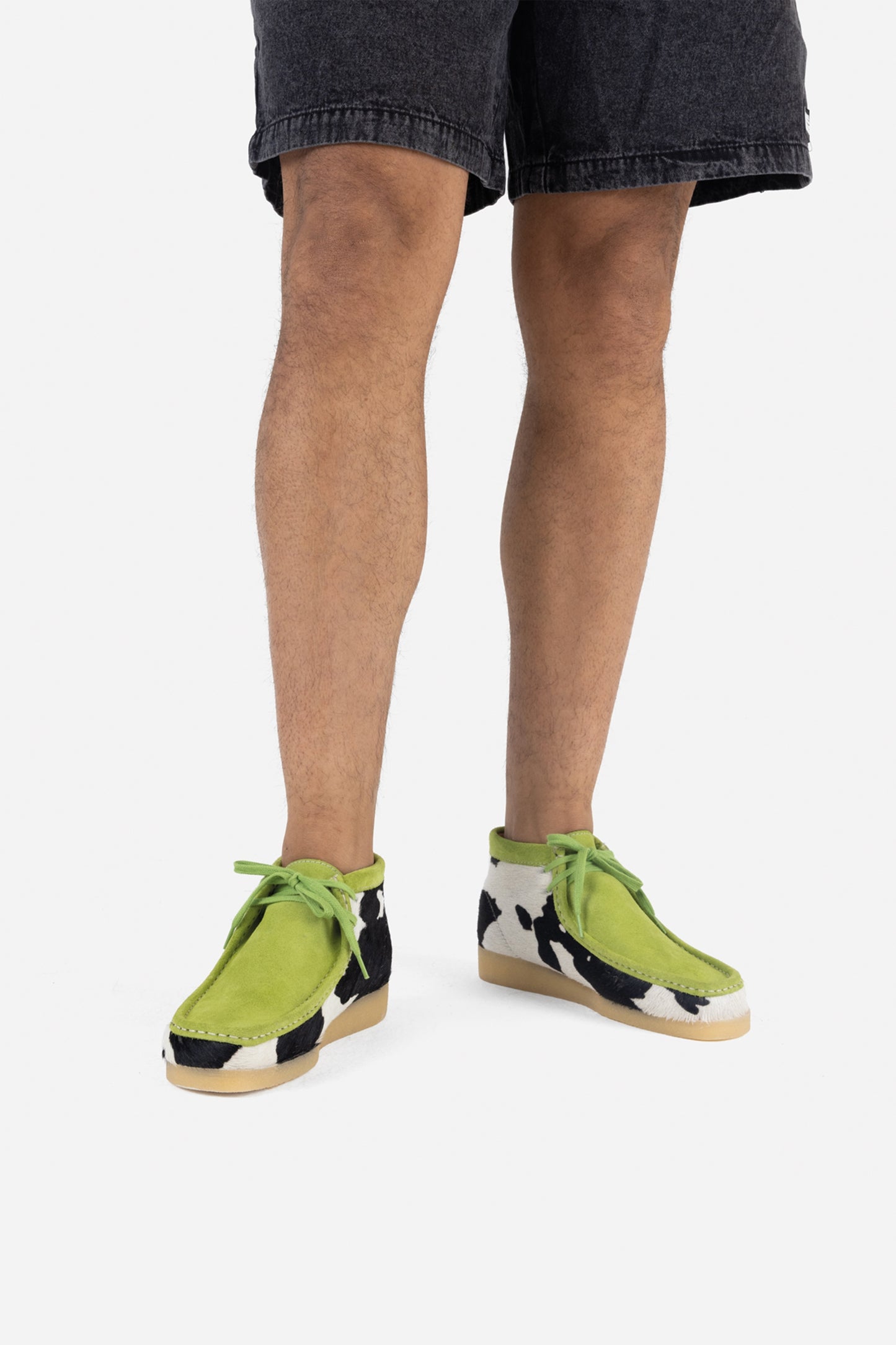 Low Shoe Wonde-ry | off white/black/lime