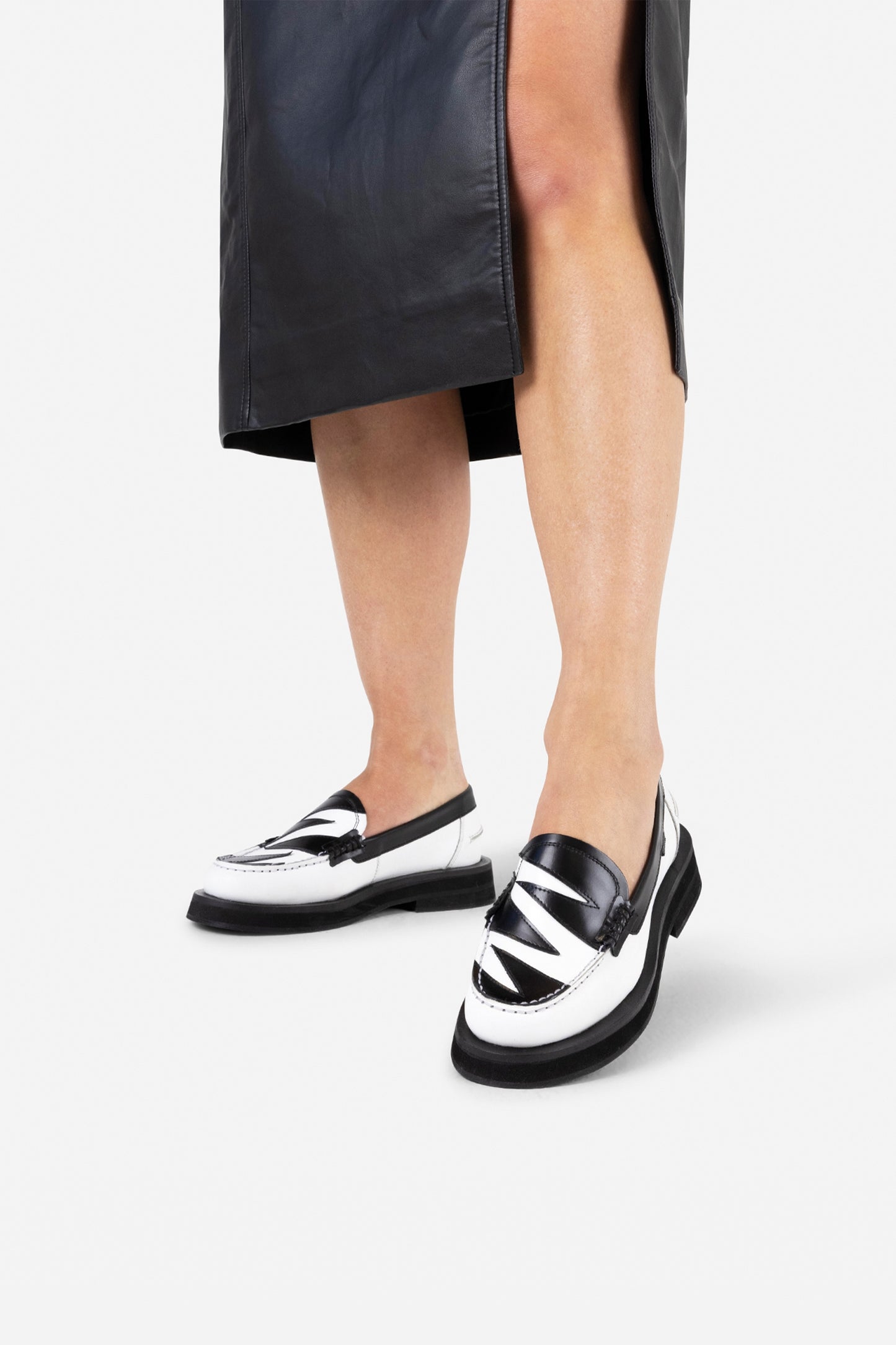 Loafer New-Frizo Print | white/black