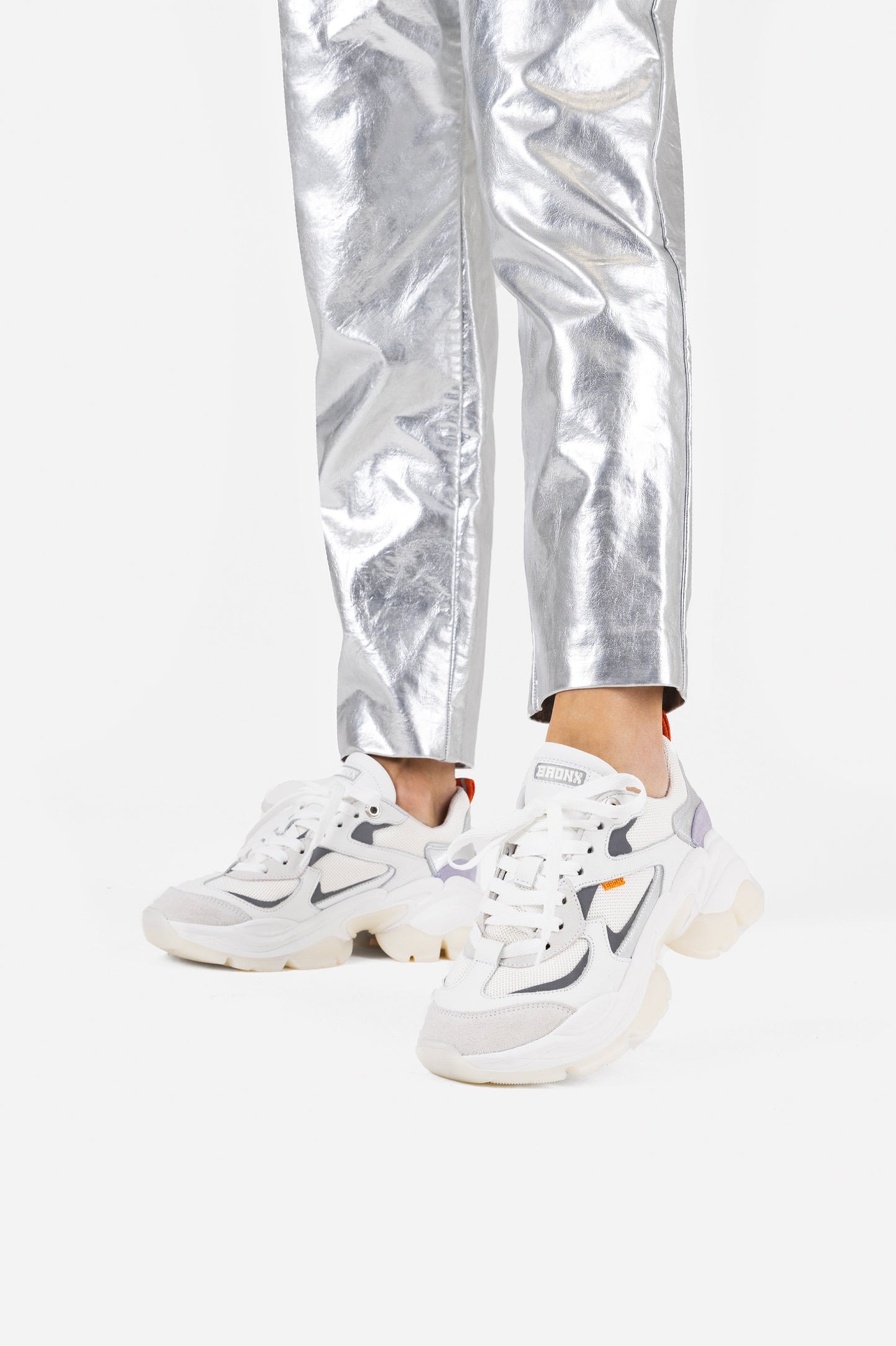 Sneaker Linn-y | white/lavender/orange