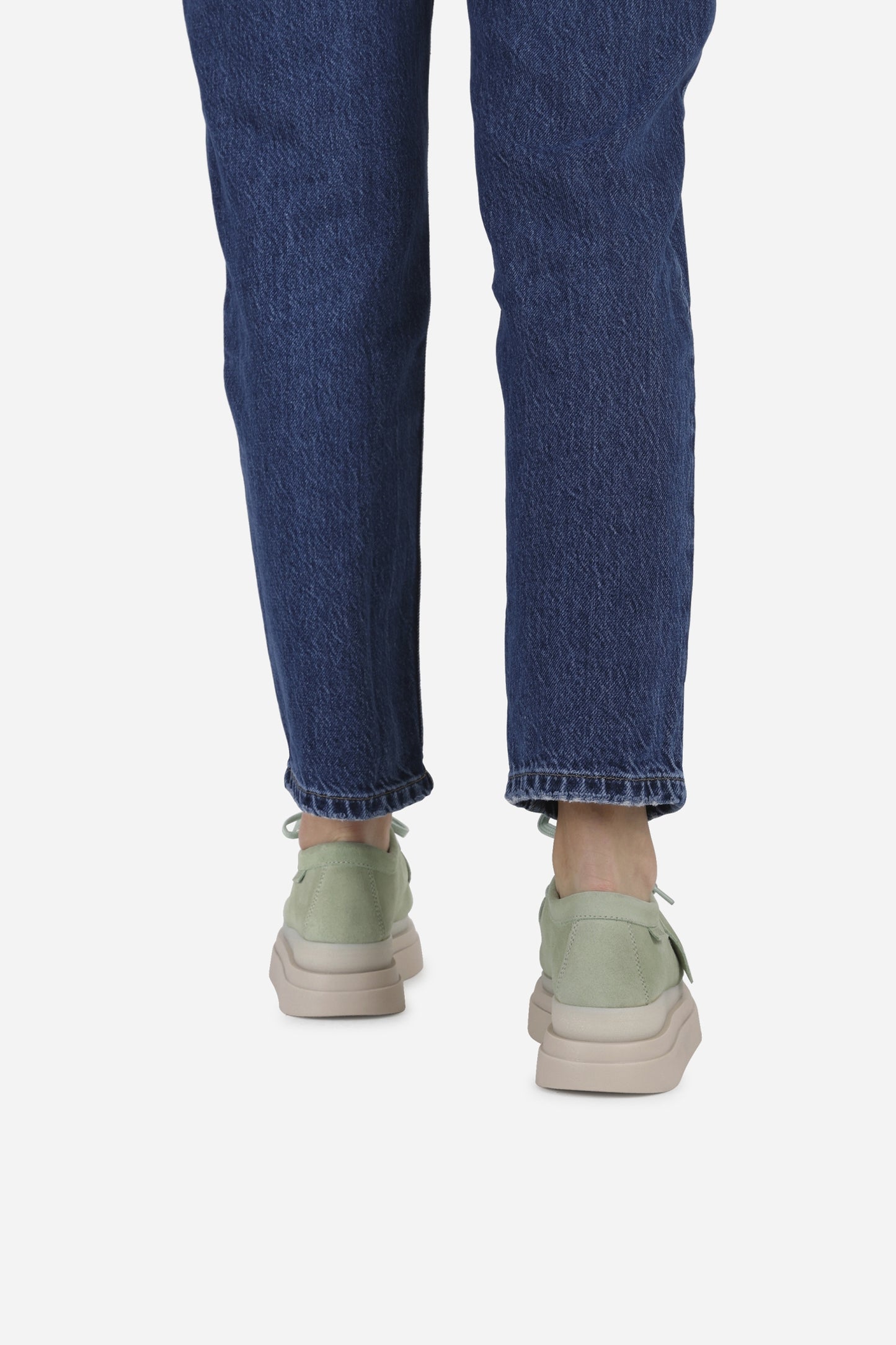 Low Shoe Chunky-Wondery | green fig