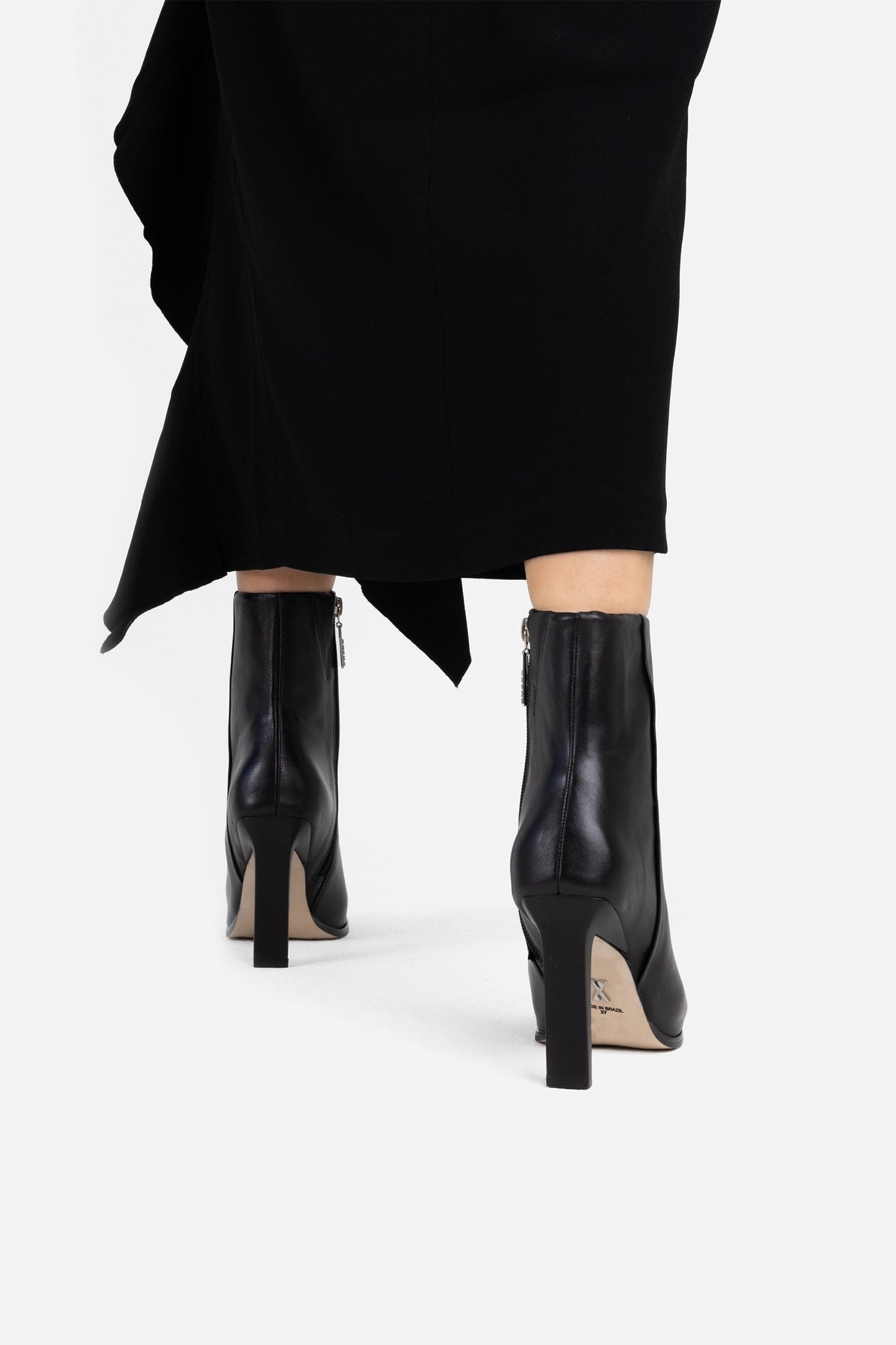 Heeled Sandal Open Teen New-Aladin | black