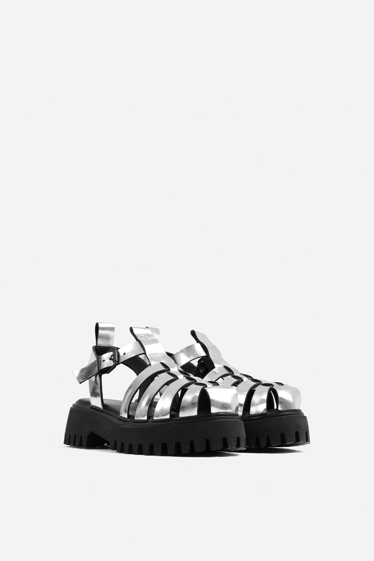 GROOVY-SANDAL | black/silver