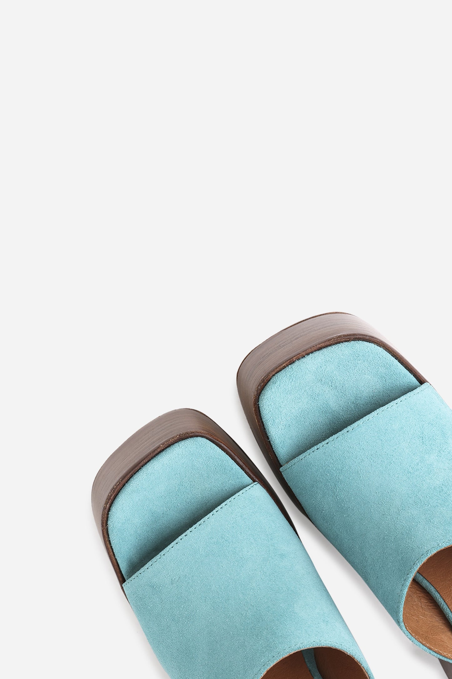 Heeled Sandal No-Sion | glacial blue