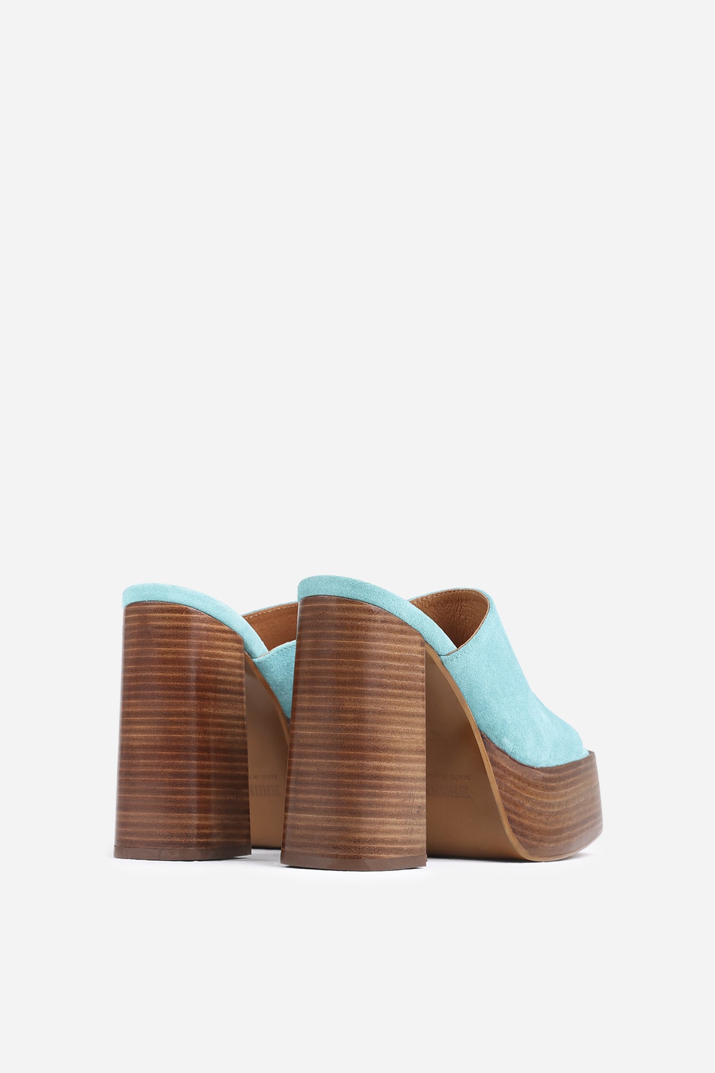 Heeled Sandal No-Sion | glacial blue