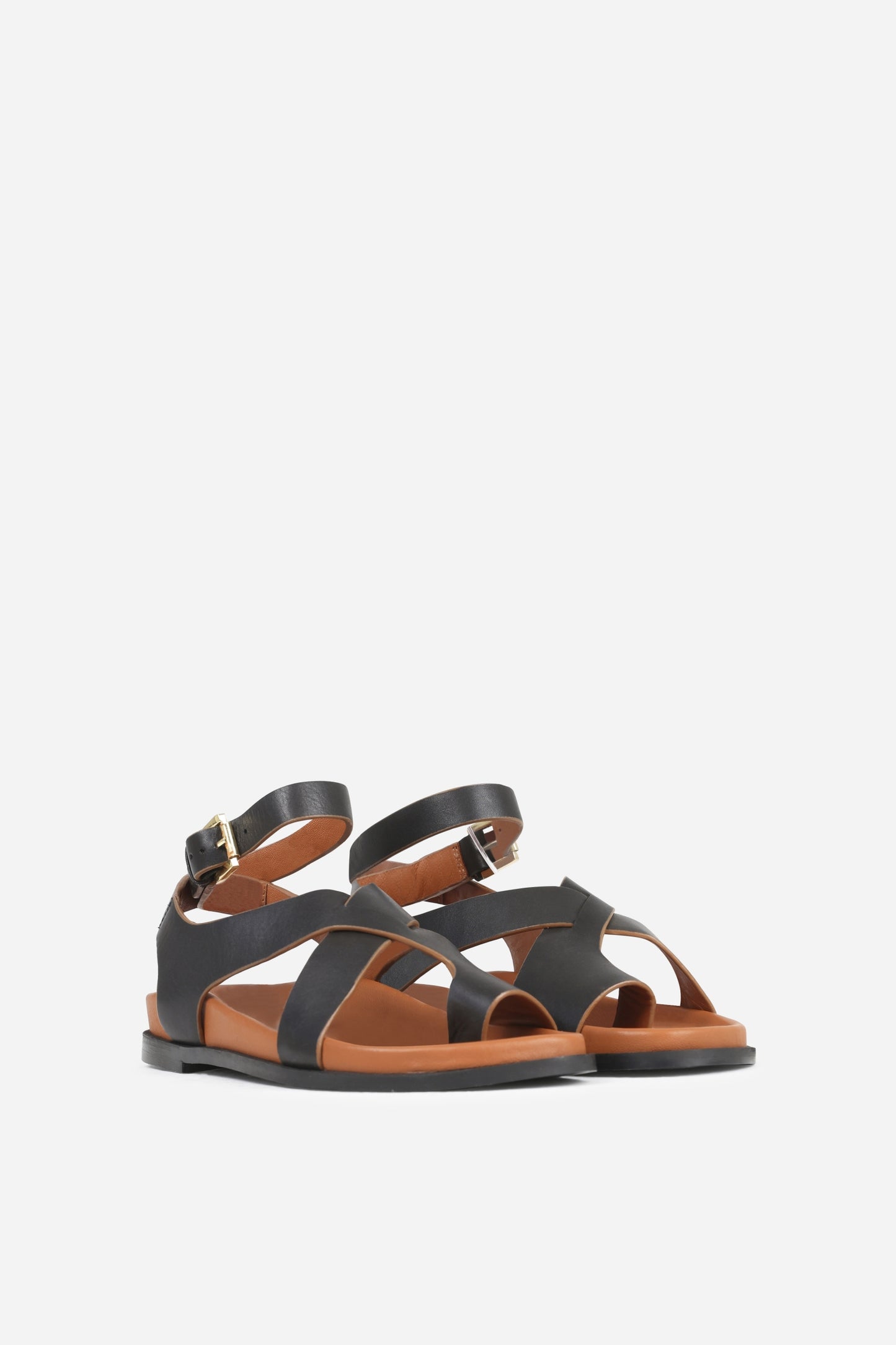 Sandal Yla-na | black/tan