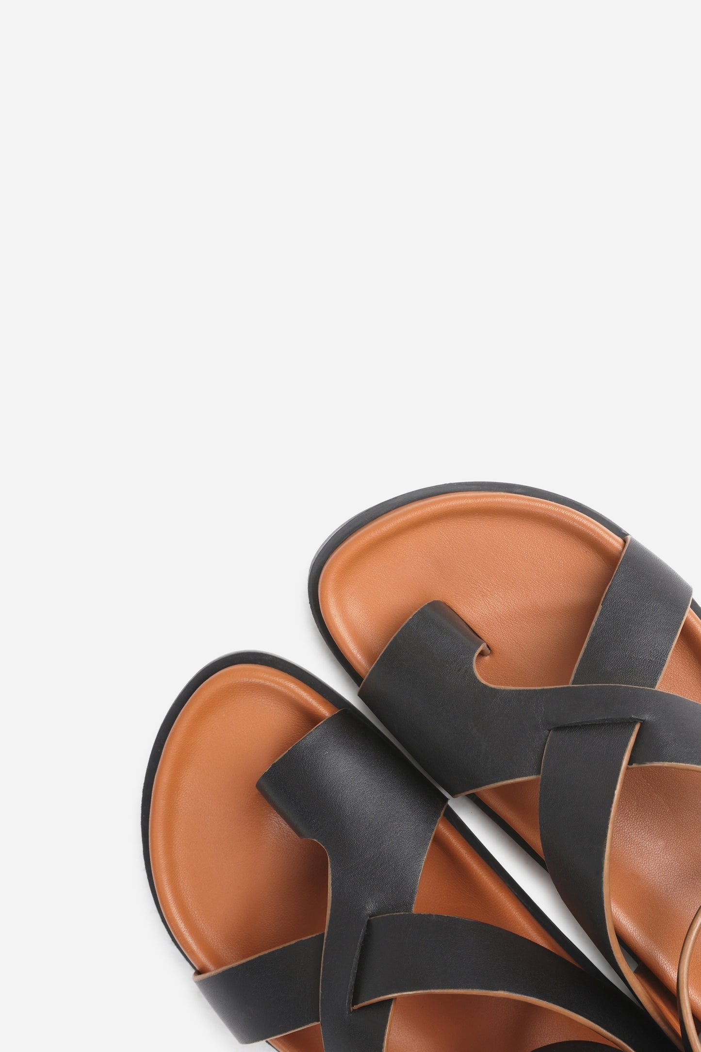 Sandal Yla-na | black/tan