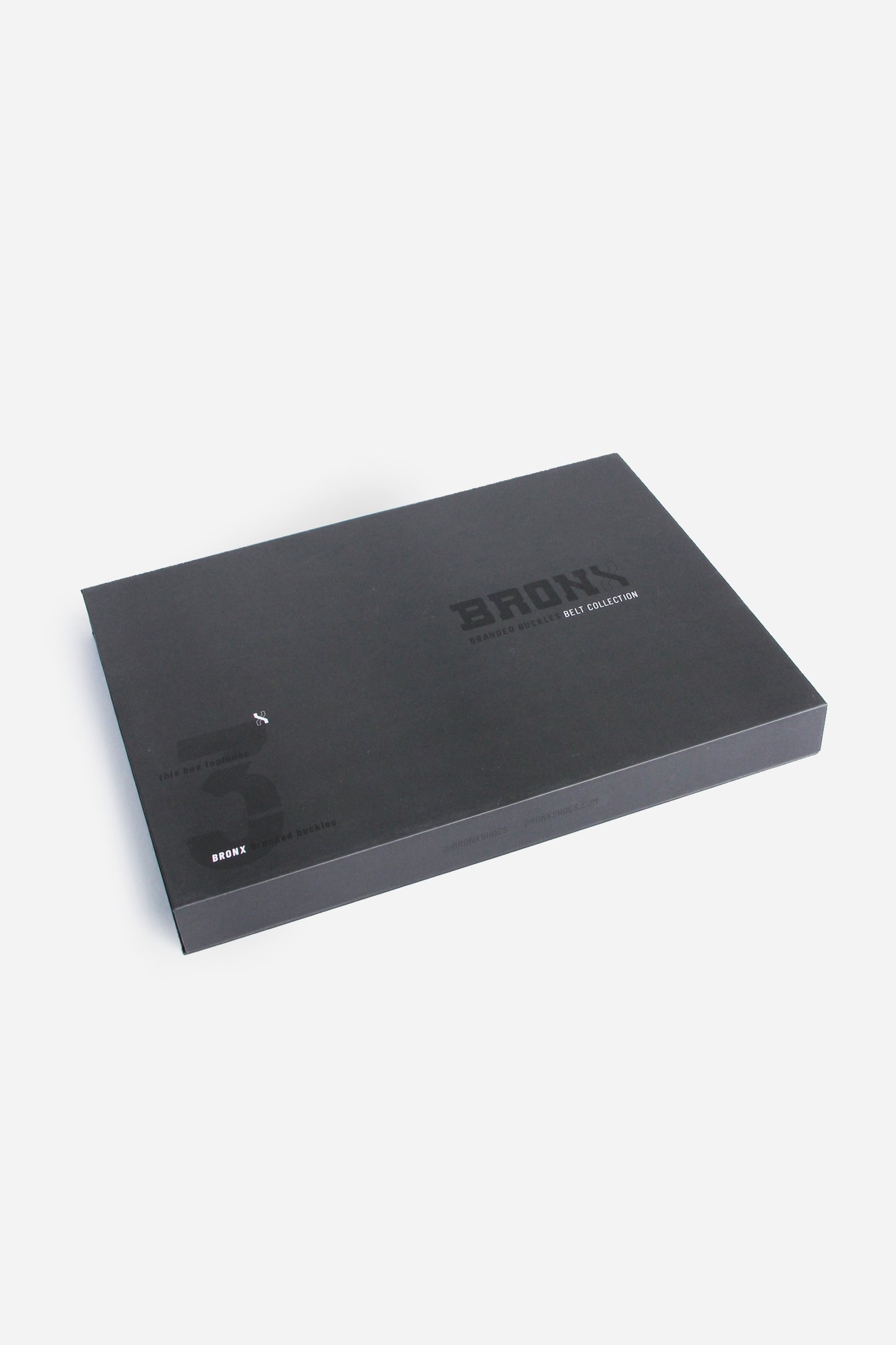 BRONX Belt Collection Box | black/silver/gold
