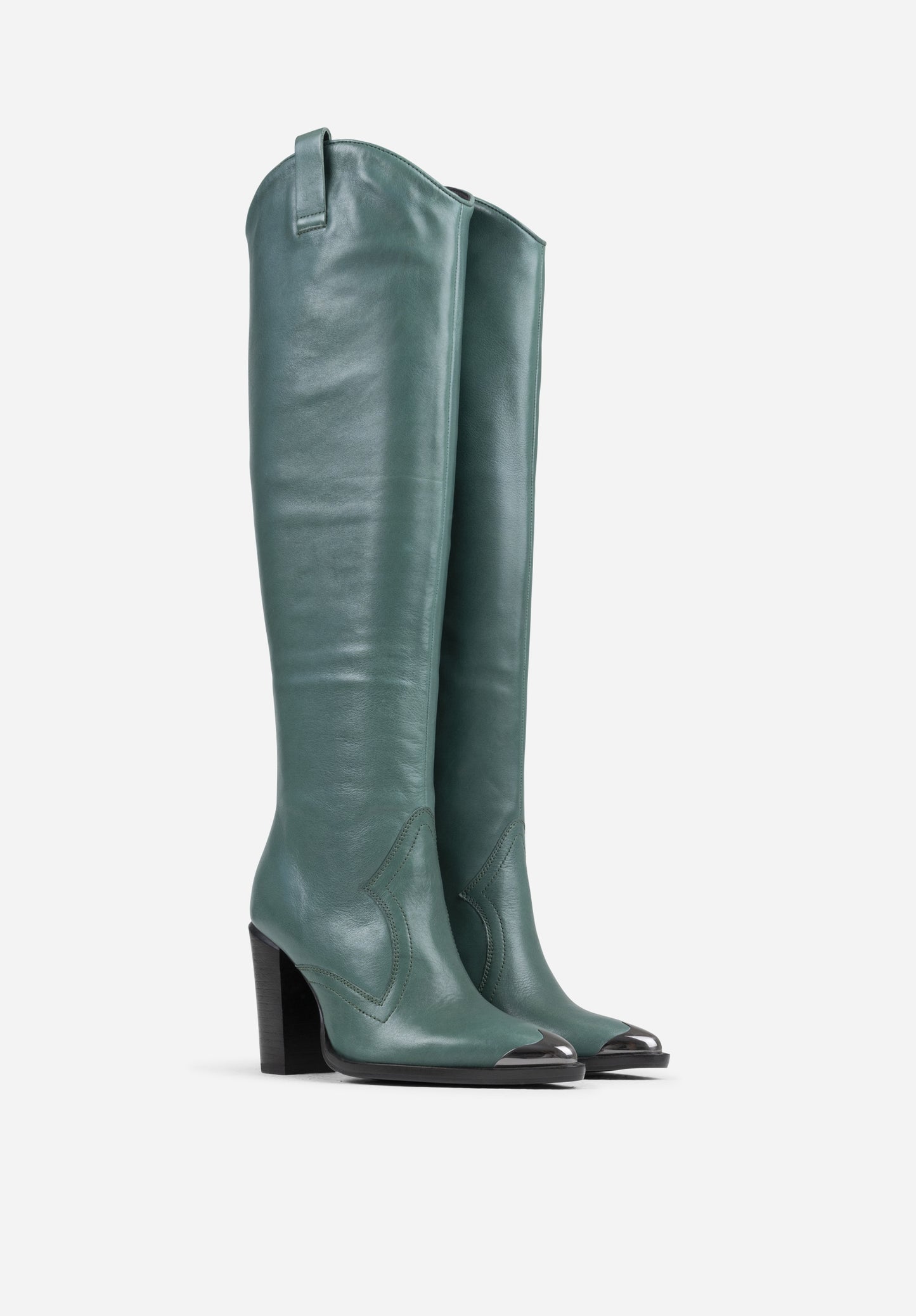 High Boot New-Americana | emerald green