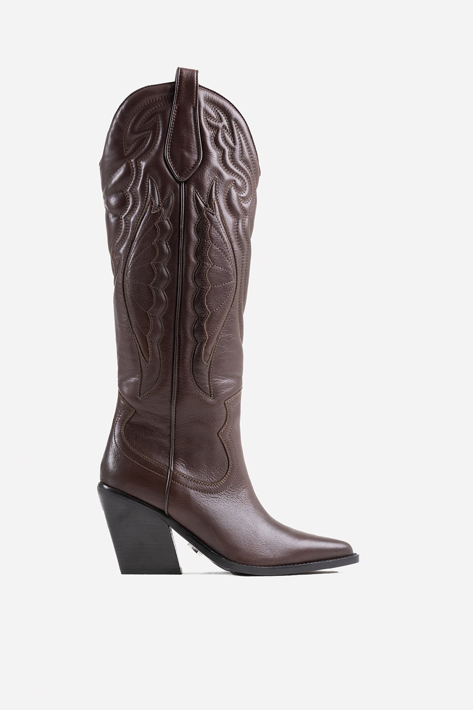 Western High Boot New-Kole dark brown