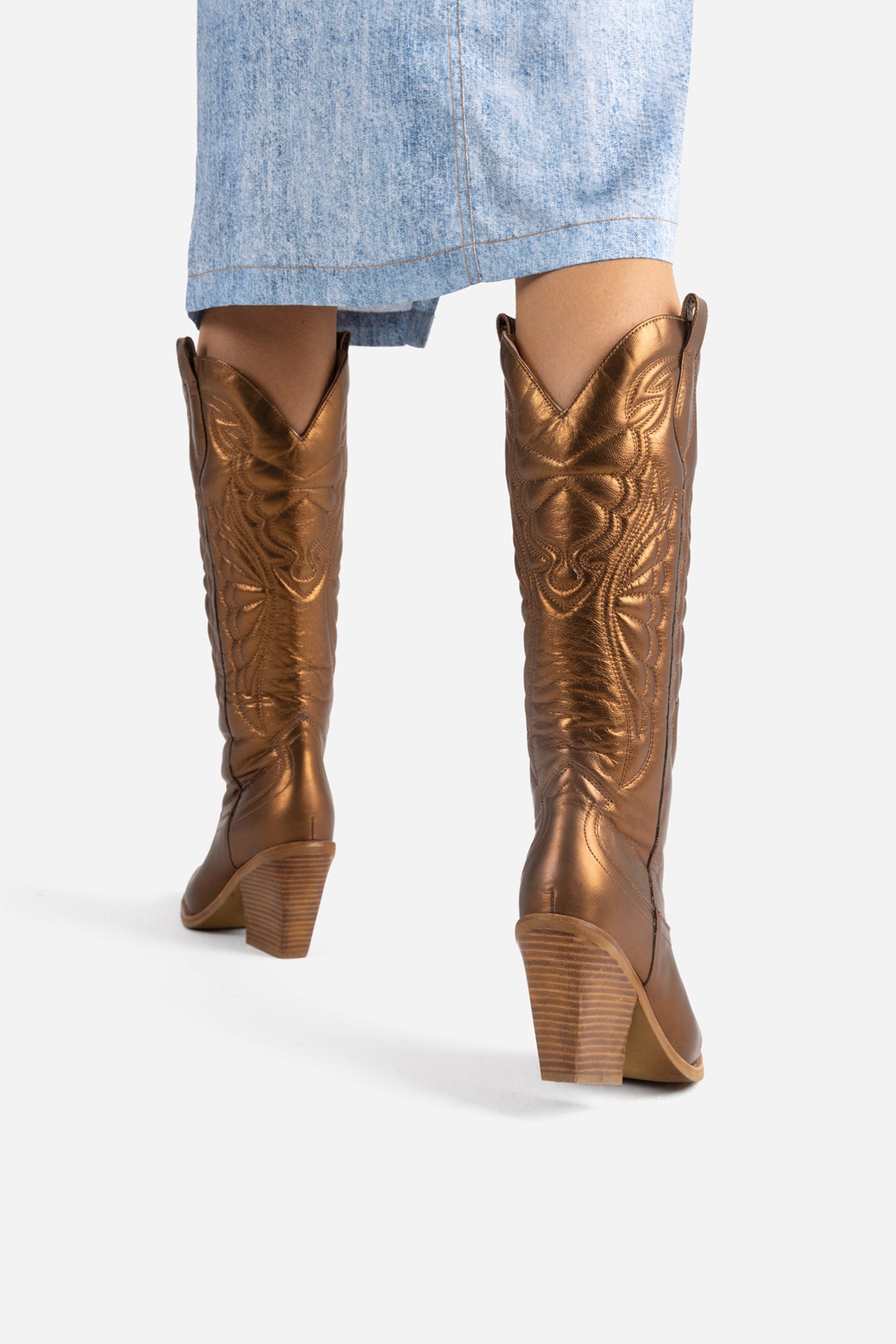 Westernstiefel New-Kole | bronze