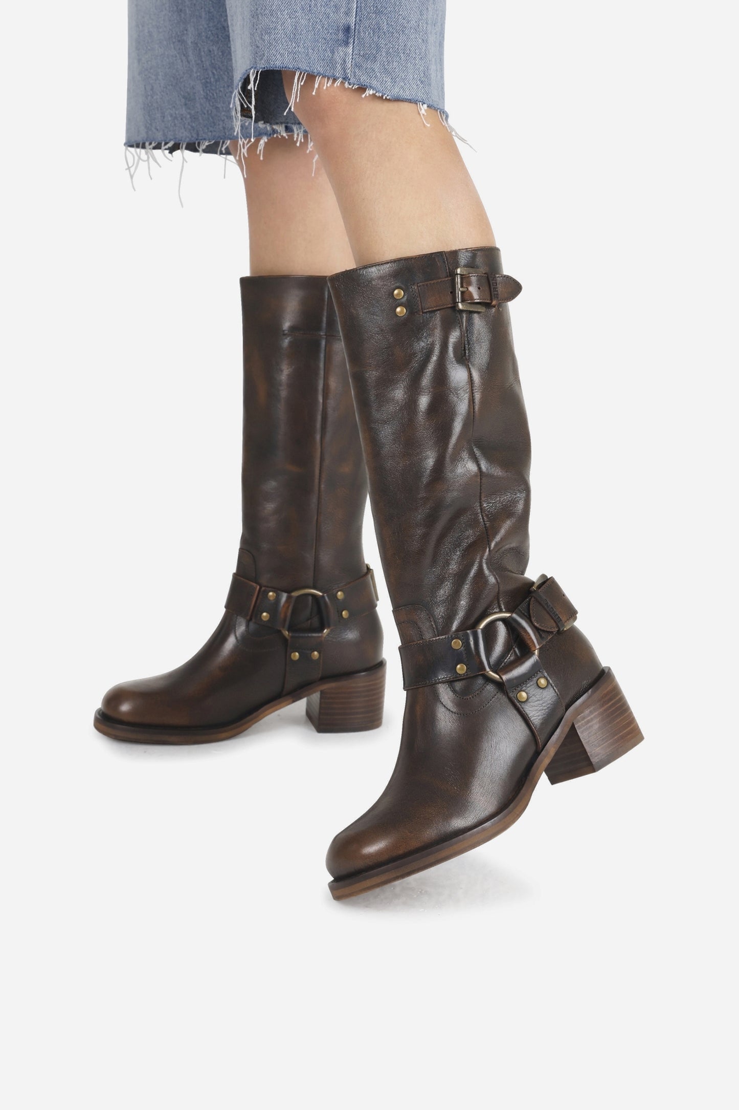High Boot New-Camperos | chestnut
