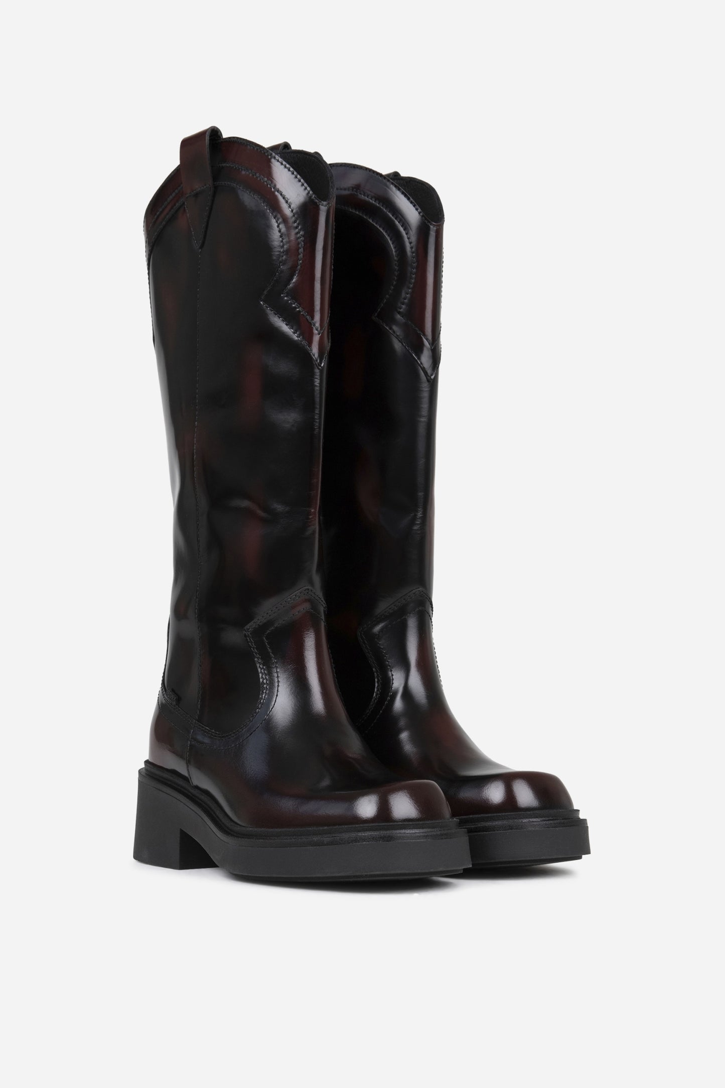 Stiefel Daff-ey | black/bordeaux