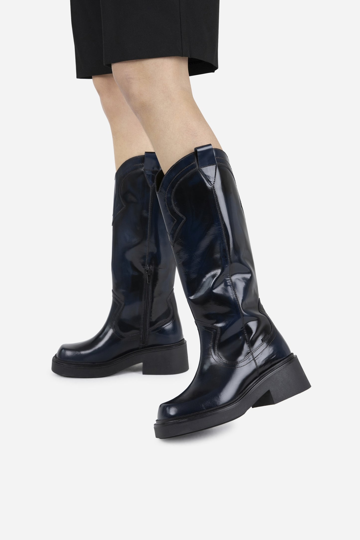 Stiefel Daff-ey | black/blue