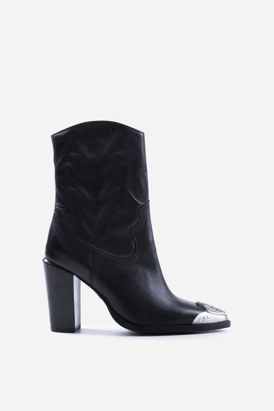 Stiefelette New-Americana | black