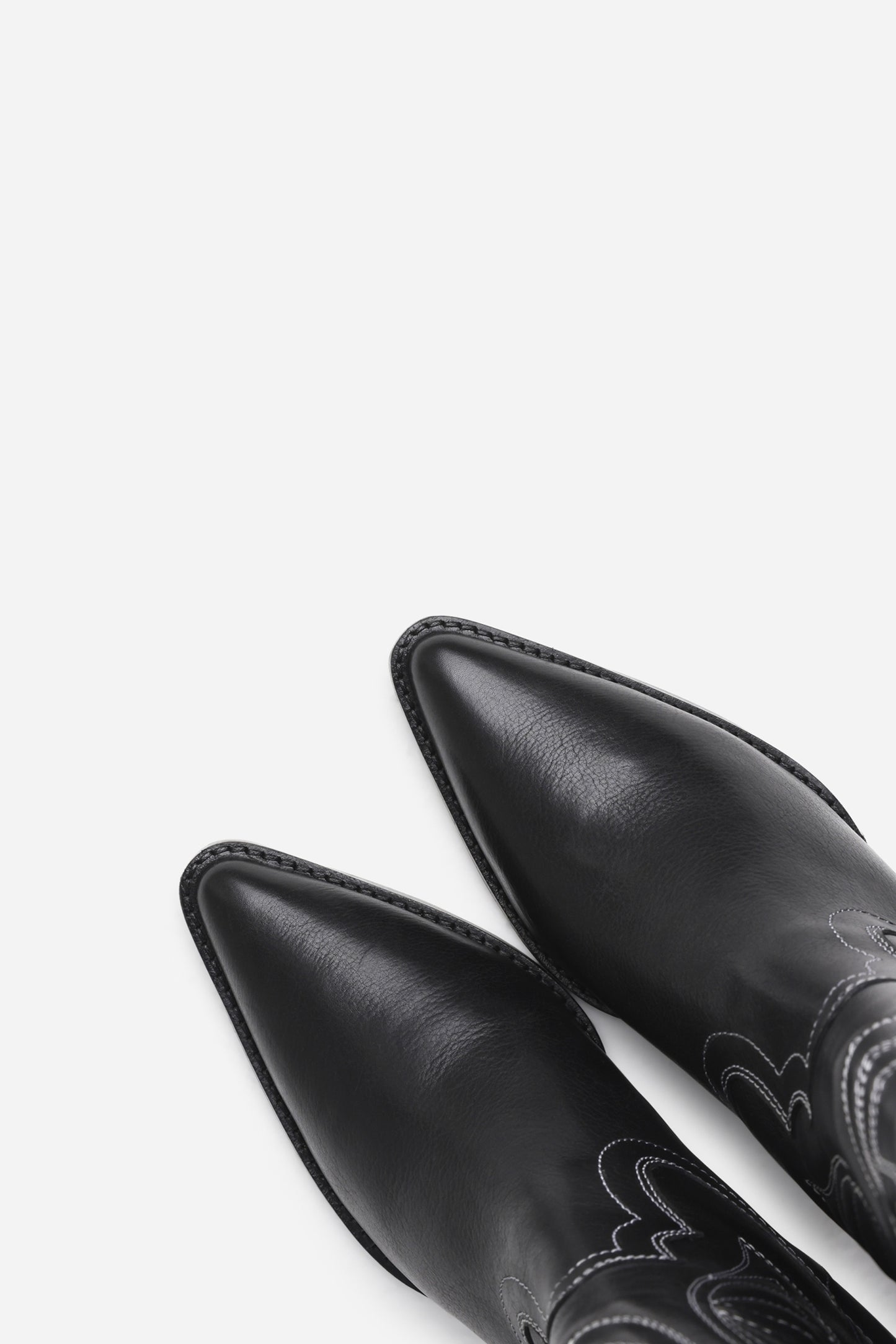 Western Ankle Boot Jukeson | black/white