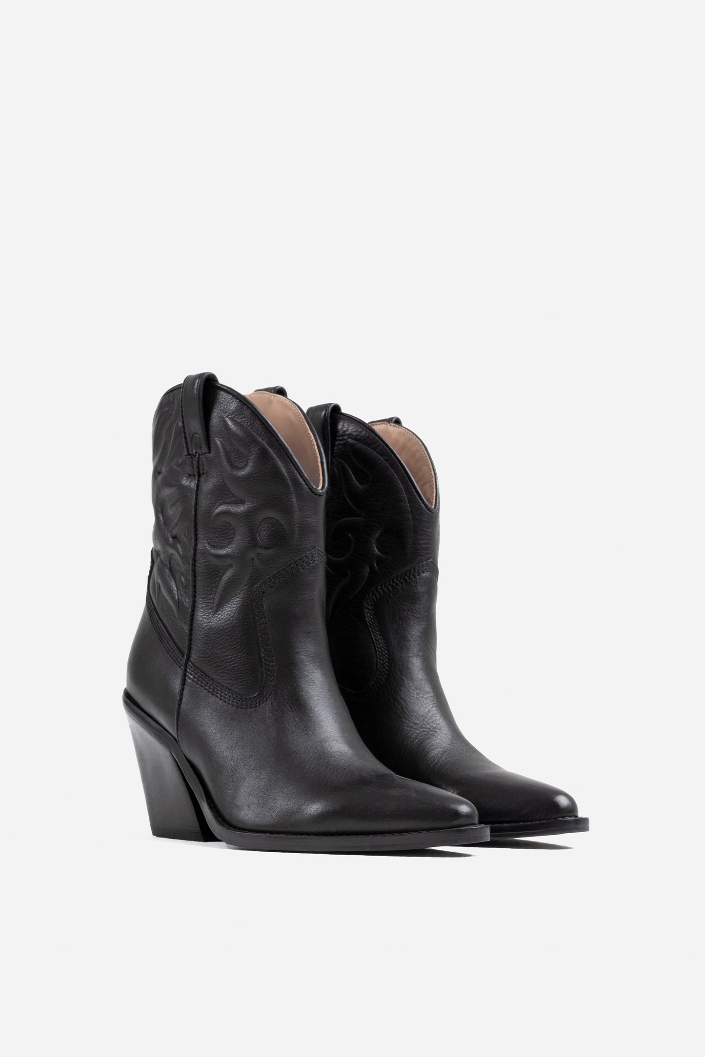 Western Ankle Boot New-Kole | black