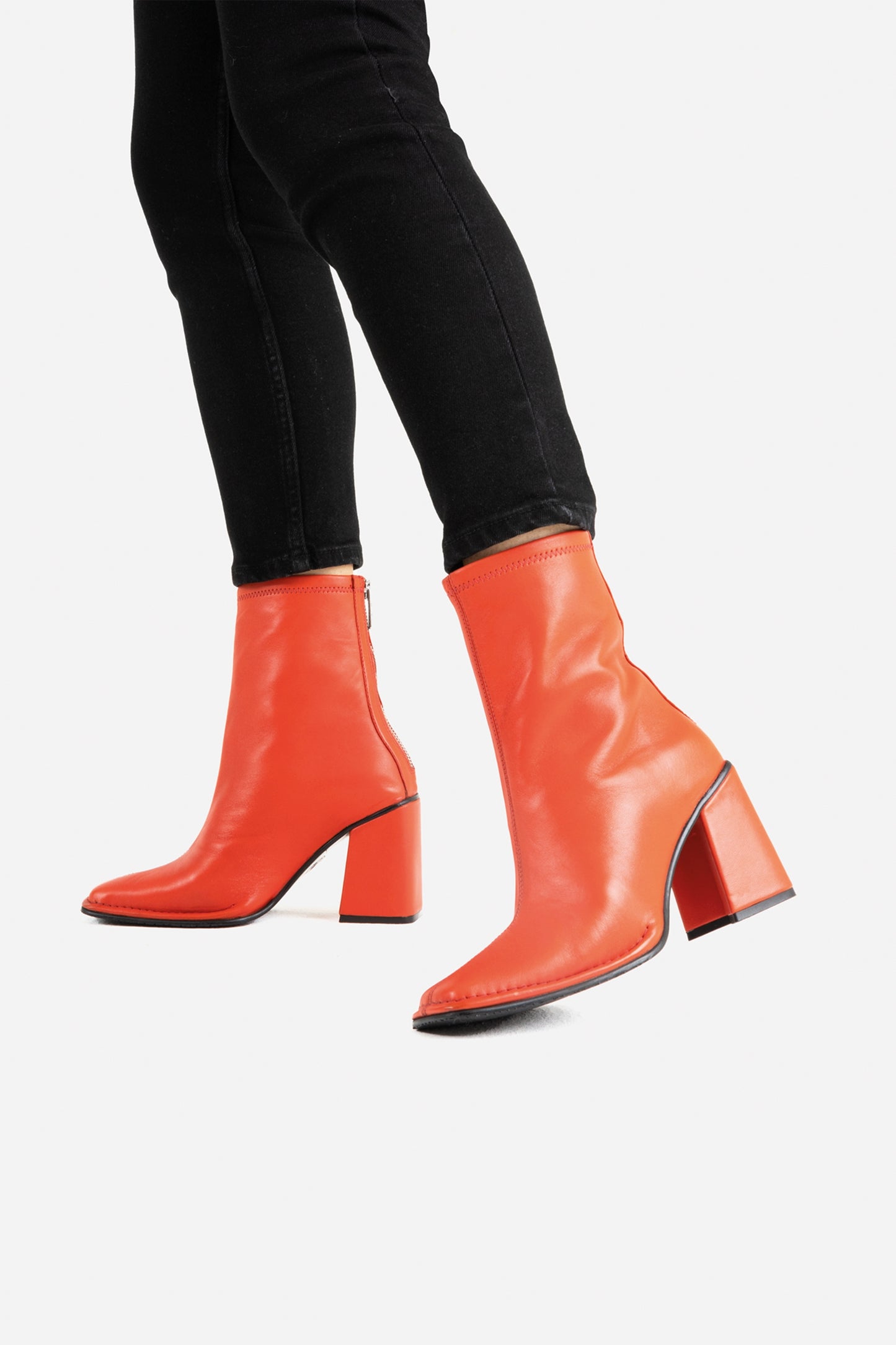 Ankle Boot Sonn-y | mandarin red