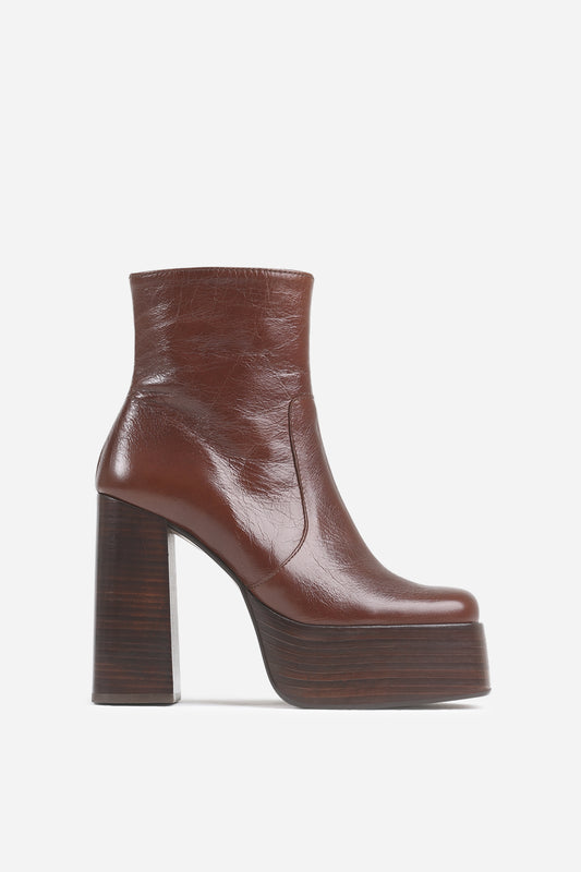 Heeled Ankle Boot Be-lla | chestnut
