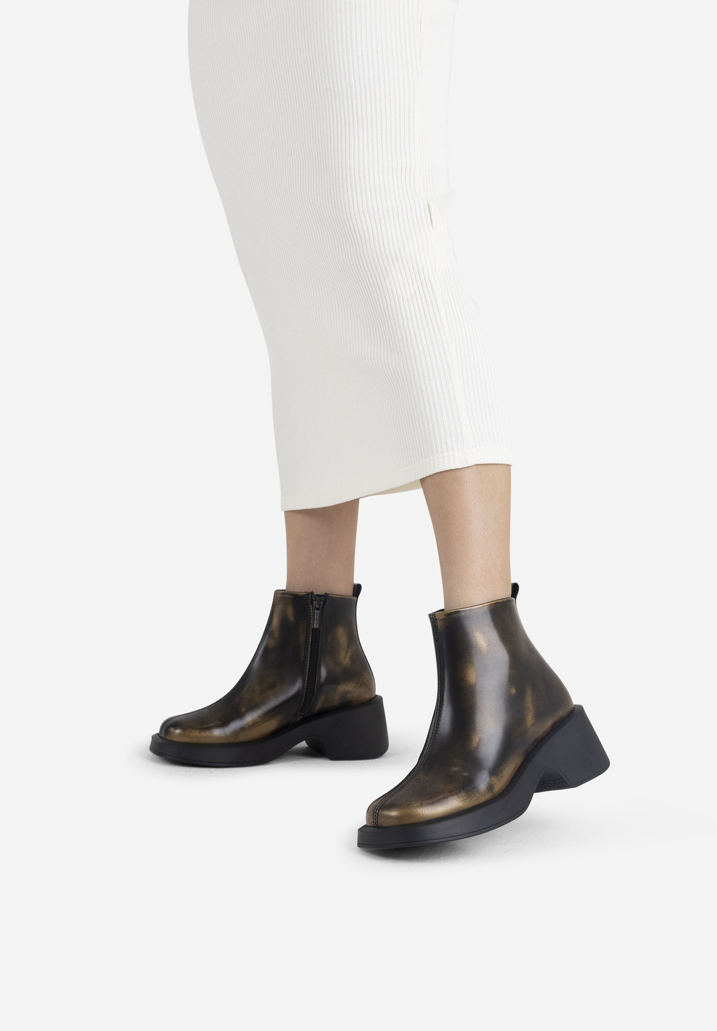 Ankle Boot New-Vita | bronze/black