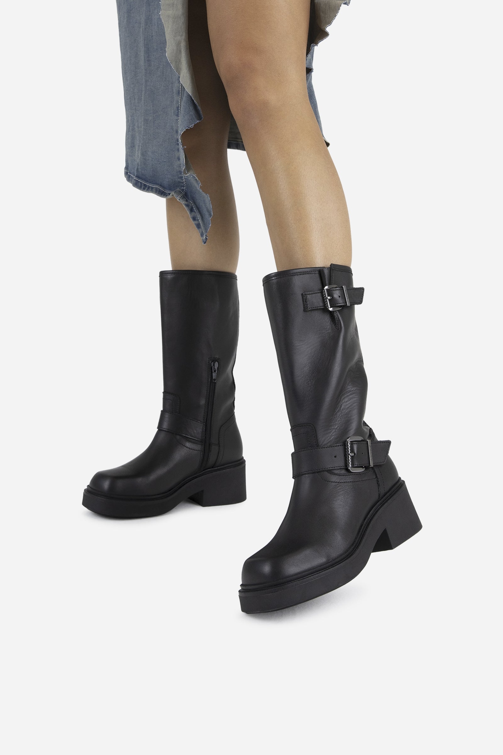 In time stivali 2025 biker boots