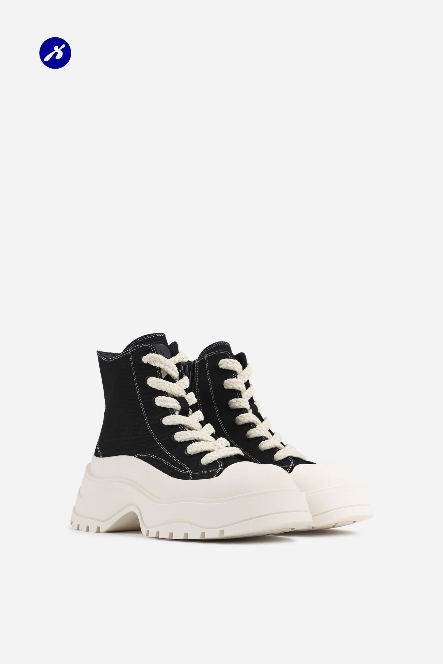 Ankle boots chunky-hiker | black