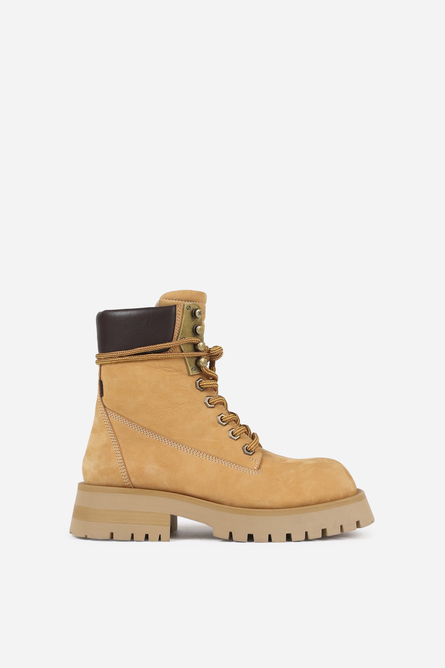 Qui-nn | mustard/dark brown