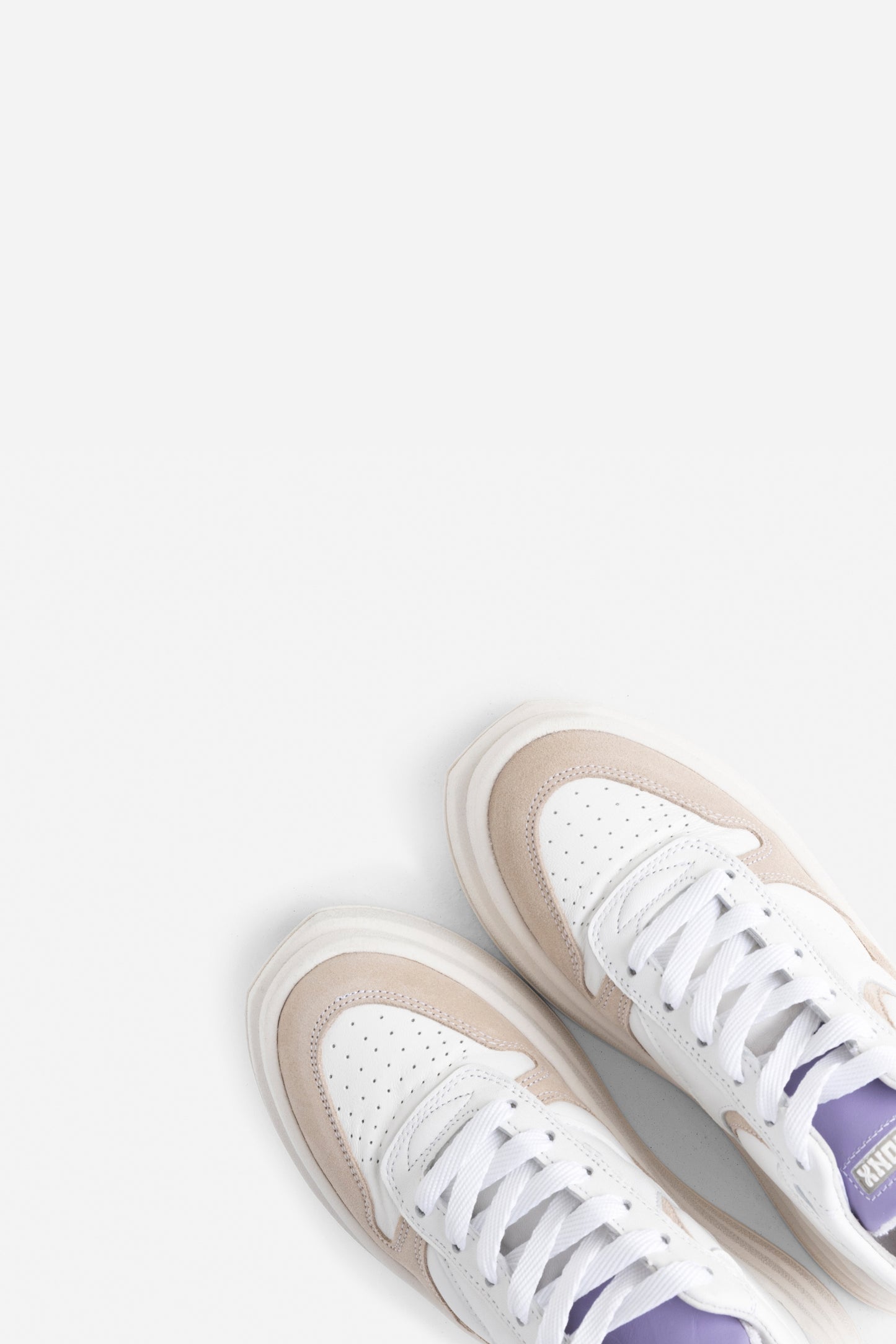 Sneaker Low Top Vigg-o | off white/lilac